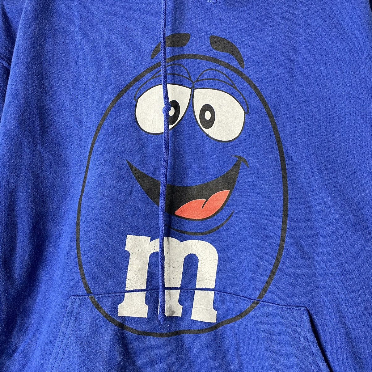 Other VINTAGE M&M’S AUTHENTIC USA CHOCOLATE BLUE HOODIE Size US S / EU 44-46 / 1 - 4 Thumbnail