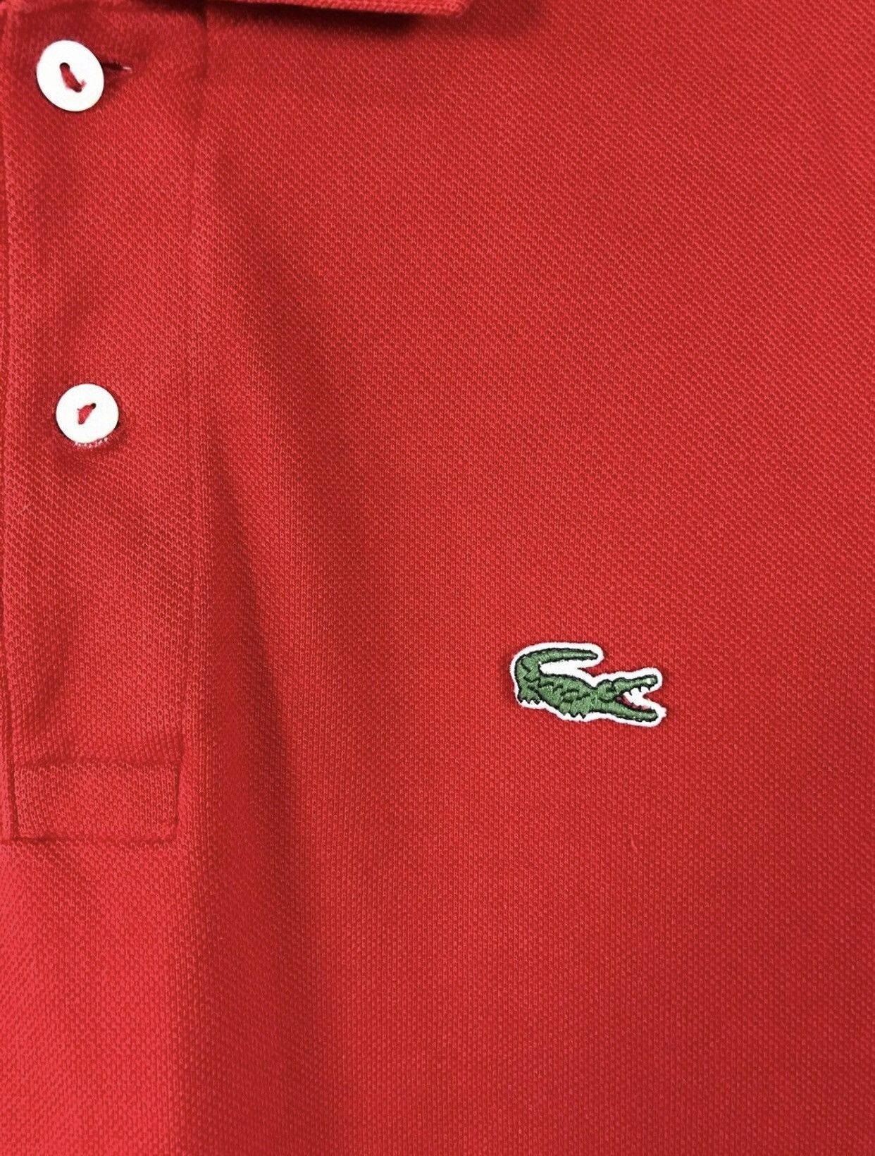 Lacoste Lacoste Vintage Luxury Streetwear Red Polo Tee Size US S / EU 44-46 / 1 - 3 Thumbnail
