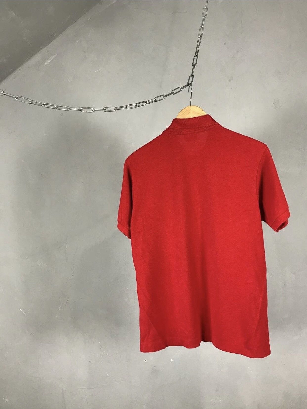 Lacoste Lacoste Vintage Luxury Streetwear Red Polo Tee Size US S / EU 44-46 / 1 - 6 Thumbnail