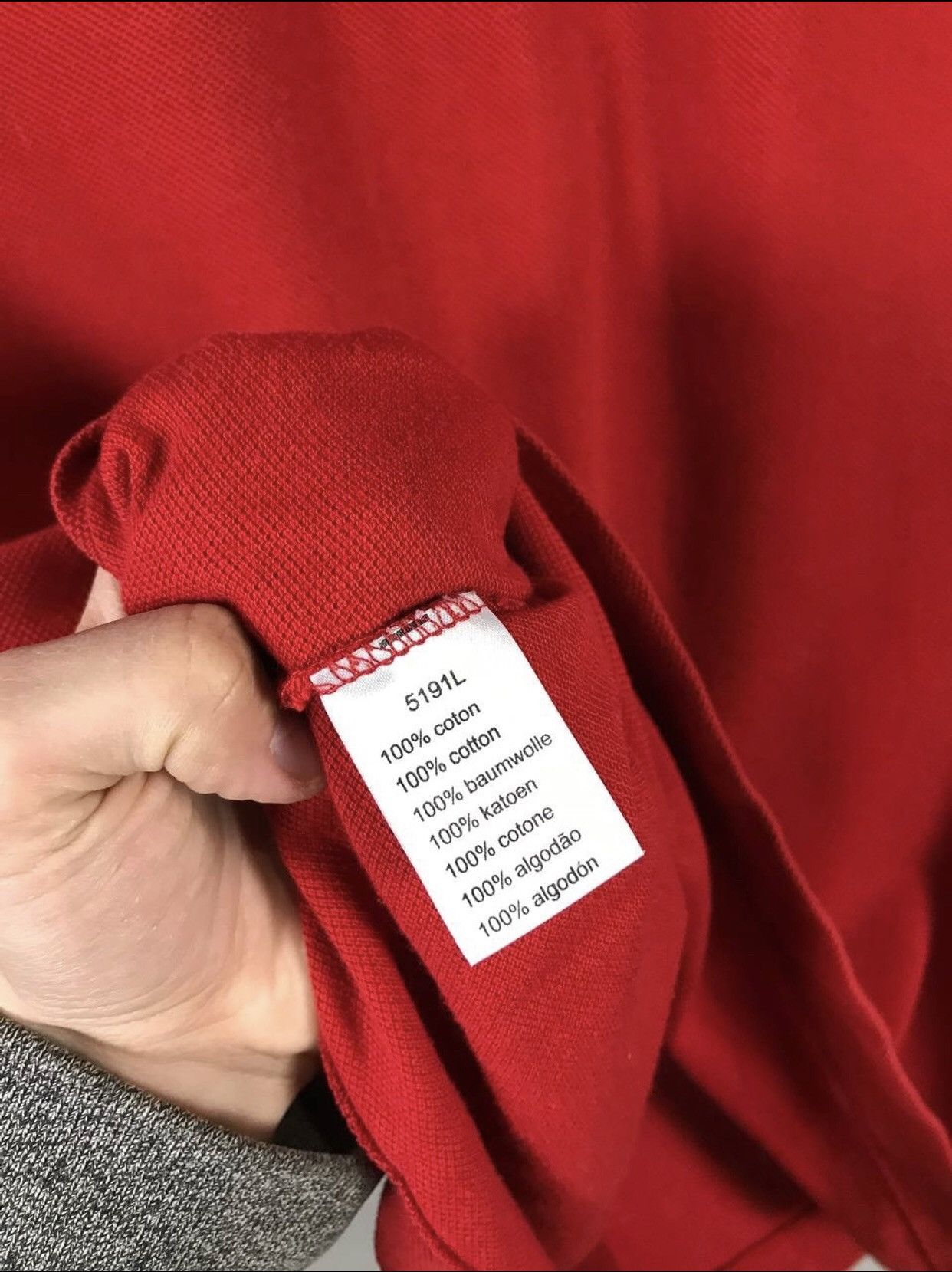 Lacoste Lacoste Vintage Luxury Streetwear Red Polo Tee Size US S / EU 44-46 / 1 - 5 Thumbnail