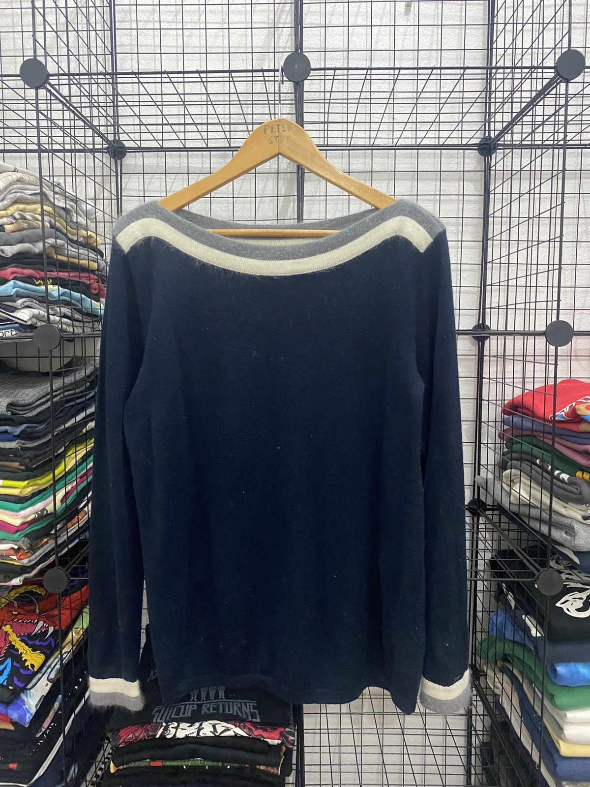 Tommy Hilfiger knitwear Mohair Shirt Nice Design