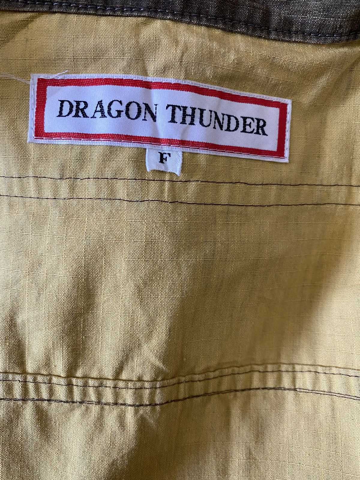 Designer × Japanese Brand Dragon Thunder Vest Hoodies Nice Design Size US M / EU 48-50 / 2 - 9 Thumbnail