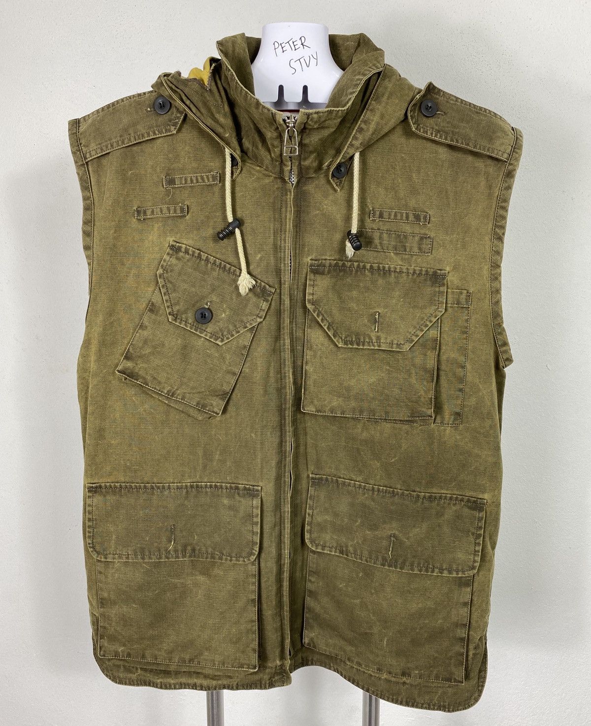 Designer × Japanese Brand Dragon Thunder Vest Hoodies Nice Design Size US M / EU 48-50 / 2 - 1 Thumbnail