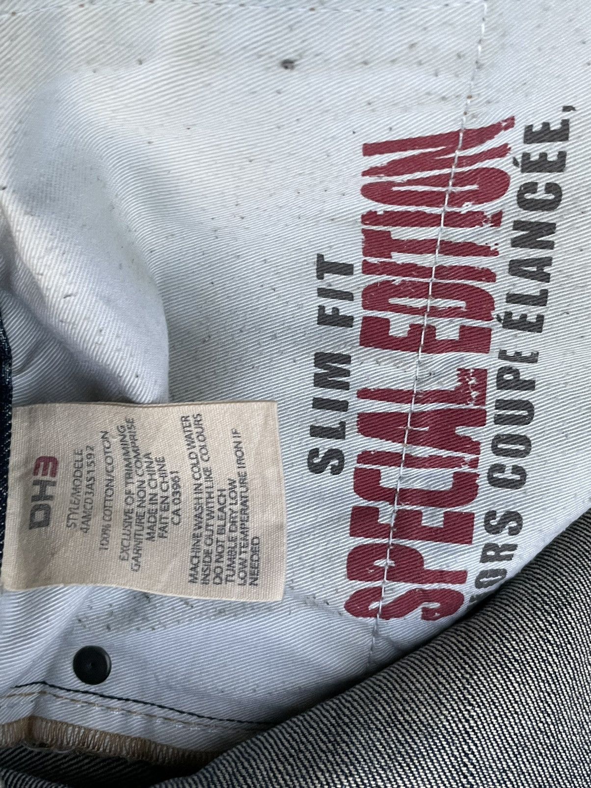 Japanese Brand STEALS DH3 Special Edition Selvedge Denim Size US 36 / EU 52 - 21 Thumbnail