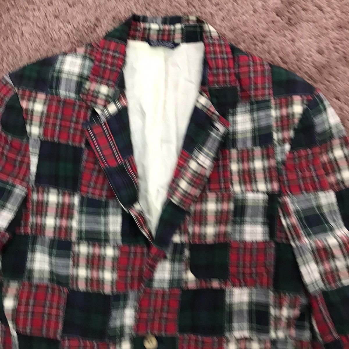 Tommy Hilfiger Vintage Patchwork blazer Size US S / EU 44-46 / 1 - 5 Thumbnail