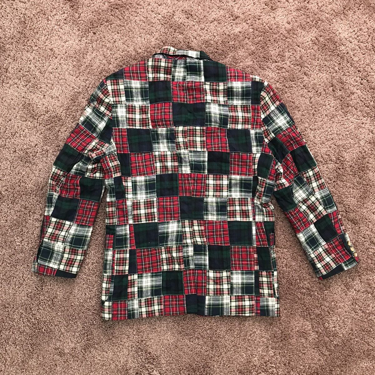 Tommy Hilfiger Vintage Patchwork blazer Size US S / EU 44-46 / 1 - 8 Thumbnail
