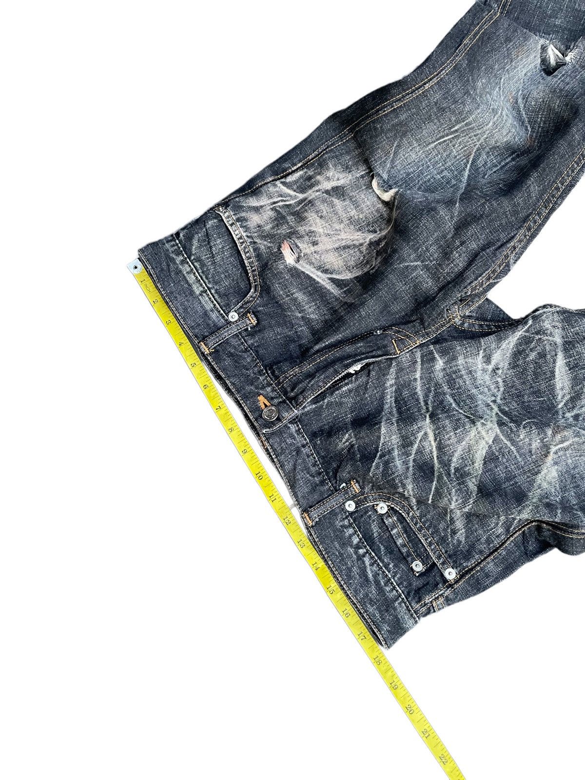 Japanese Brand × Swagger STEALS Swagger Selvedge Custom Distresed Size US 35 - 2 Thumbnail
