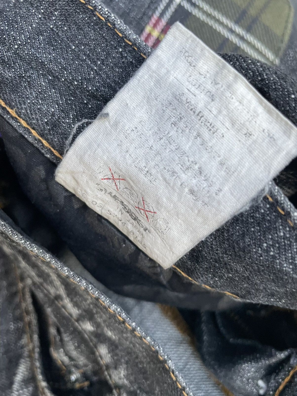 Japanese Brand × Swagger STEALS Swagger Selvedge Custom Distresed Size US 35 - 23 Thumbnail