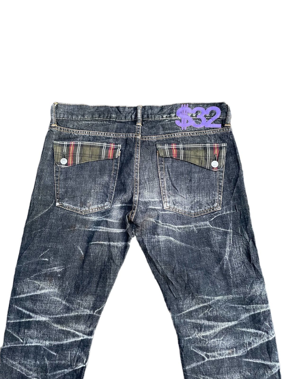 Japanese Brand × Swagger STEALS Swagger Selvedge Custom Distresed Size US 35 - 15 Thumbnail