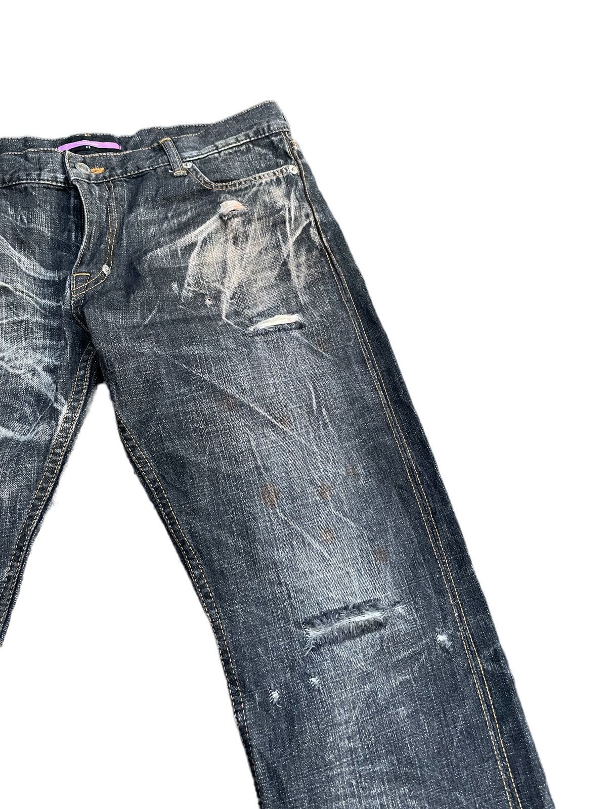 Japanese Brand × Swagger STEALS Swagger Selvedge Custom Distresed Size US 35 - 4 Thumbnail