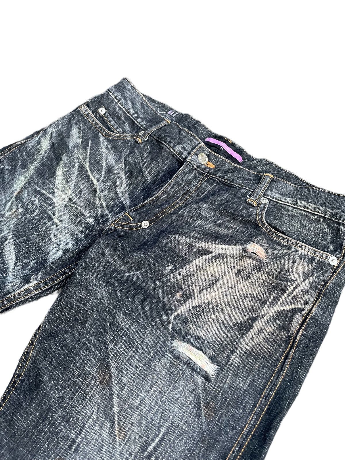 Japanese Brand × Swagger STEALS Swagger Selvedge Custom Distresed Size US 35 - 7 Thumbnail