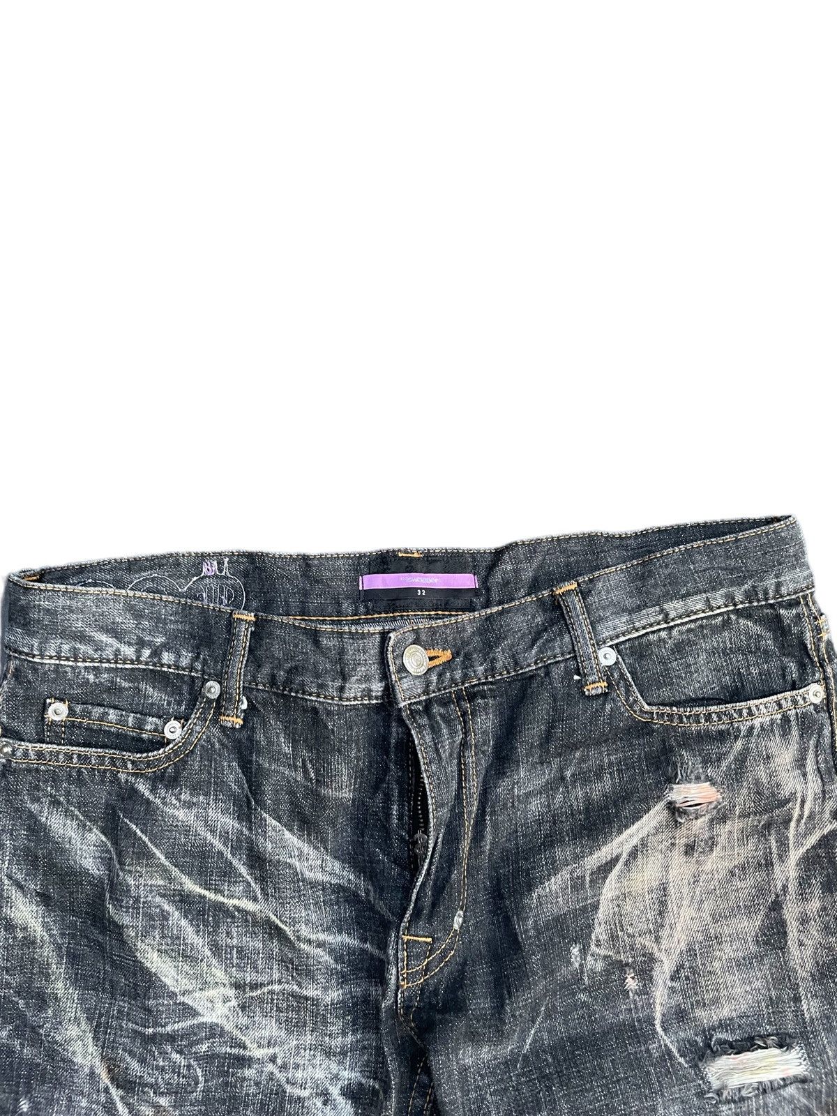 Japanese Brand × Swagger STEALS Swagger Selvedge Custom Distresed Size US 35 - 9 Thumbnail