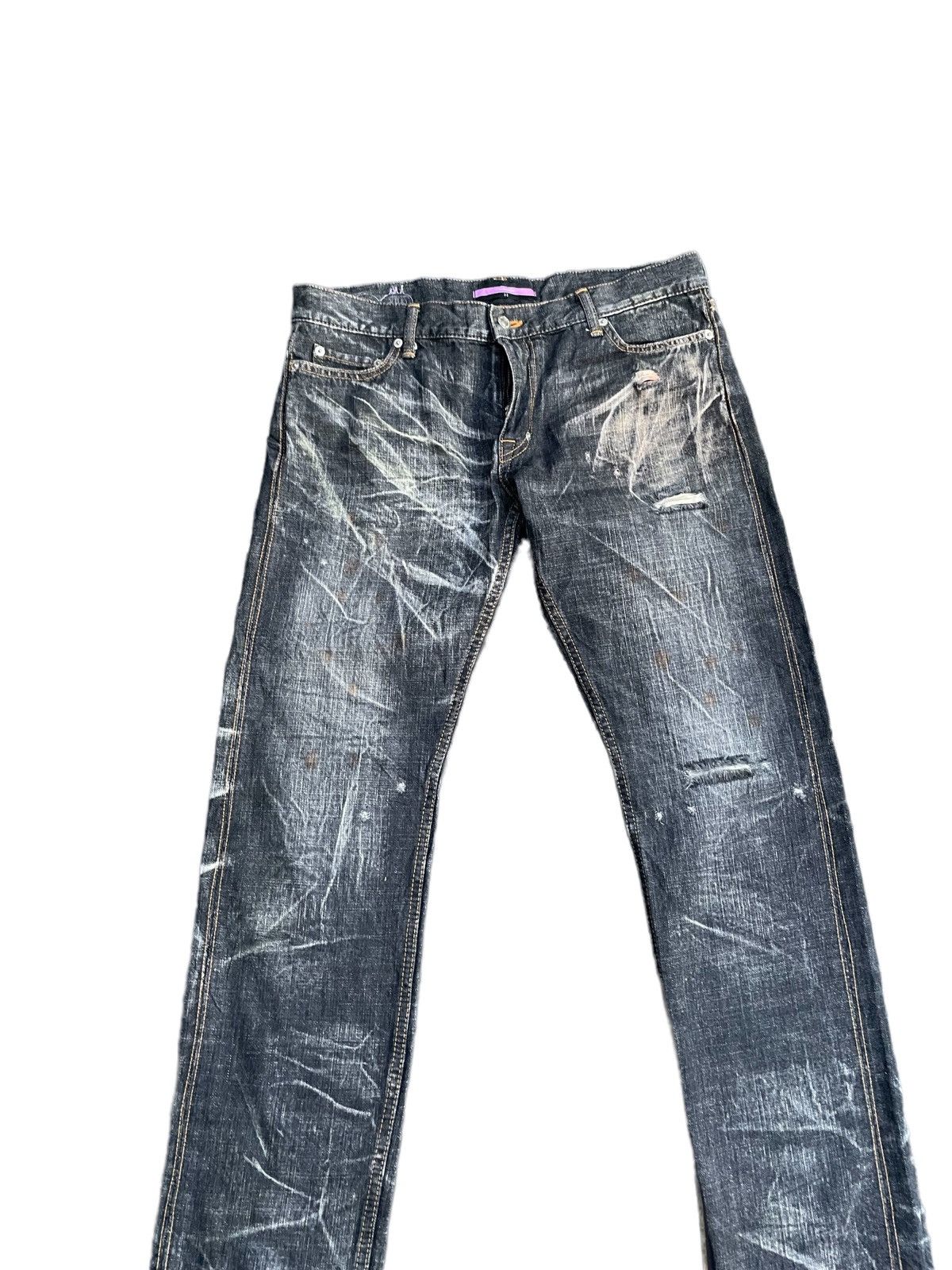 Japanese Brand × Swagger STEALS Swagger Selvedge Custom Distresed Size US 35 - 3 Thumbnail