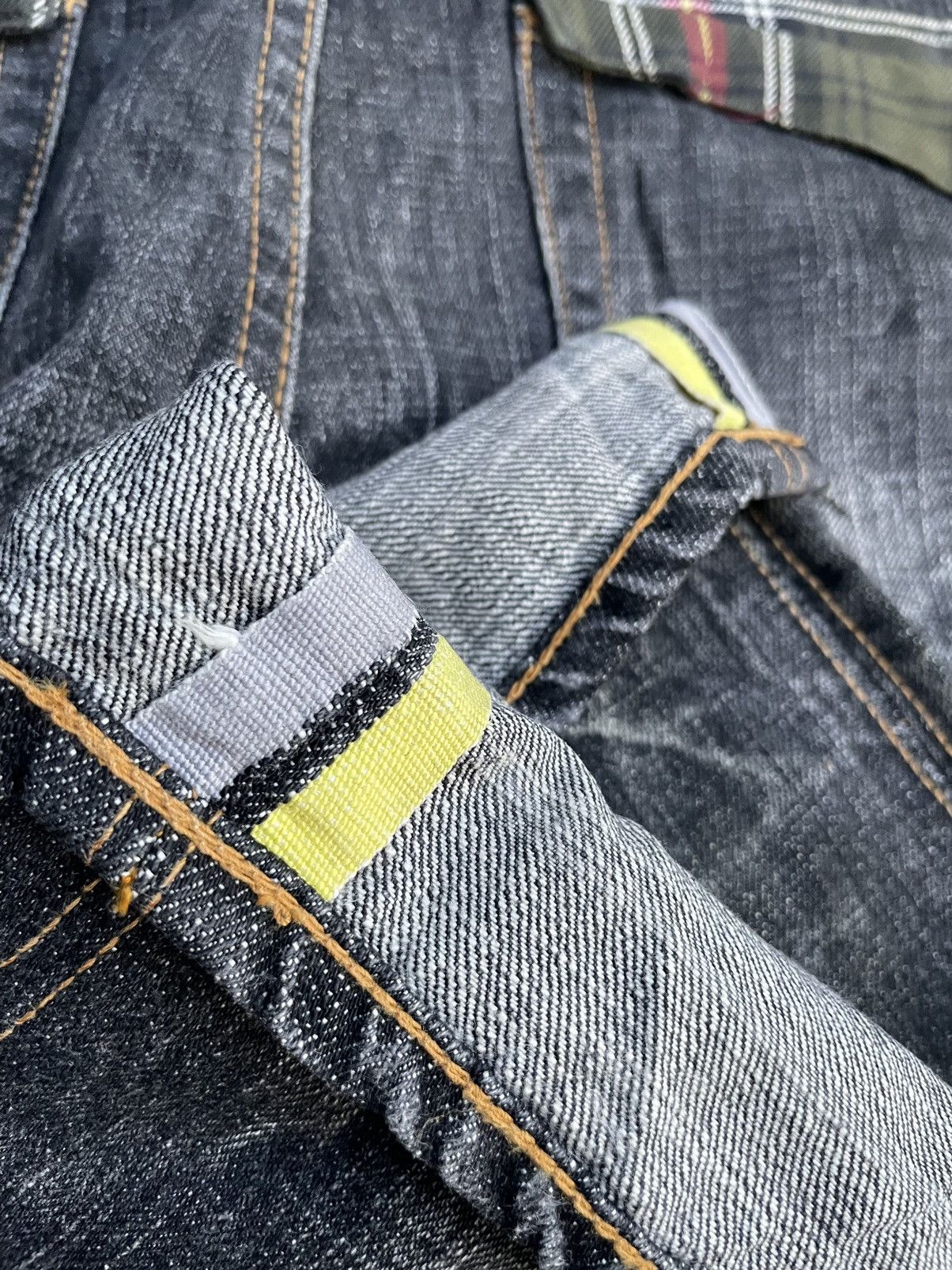 Japanese Brand × Swagger STEALS Swagger Selvedge Custom Distresed Size US 35 - 19 Thumbnail