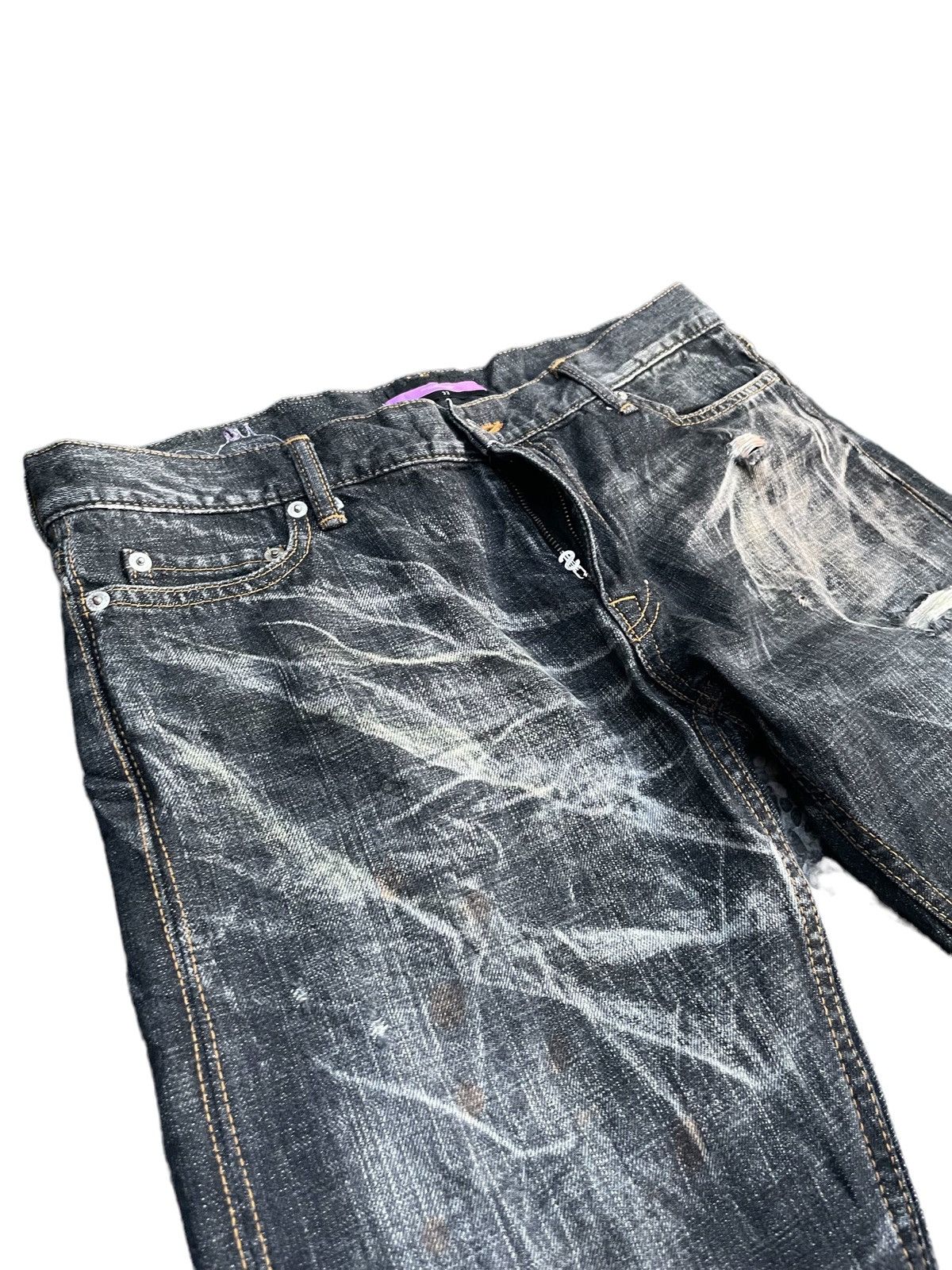 Japanese Brand × Swagger STEALS Swagger Selvedge Custom Distresed Size US 35 - 8 Thumbnail