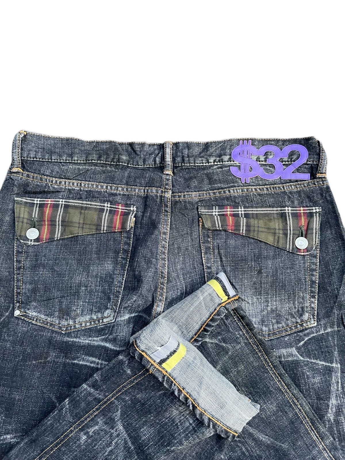 Japanese Brand × Swagger STEALS Swagger Selvedge Custom Distresed Size US 35 - 18 Thumbnail