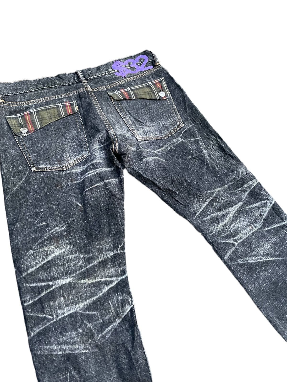 Japanese Brand × Swagger STEALS Swagger Selvedge Custom Distresed Size US 35 - 14 Thumbnail