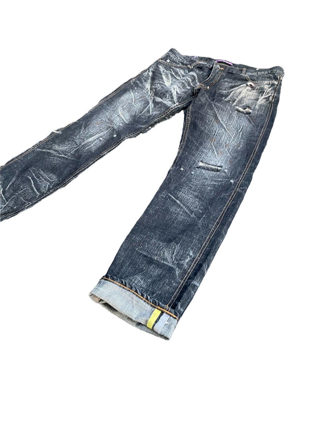 Japanese Brand × Swagger STEALS Swagger Selvedge Custom Distresed Size US 35 - 11 Thumbnail