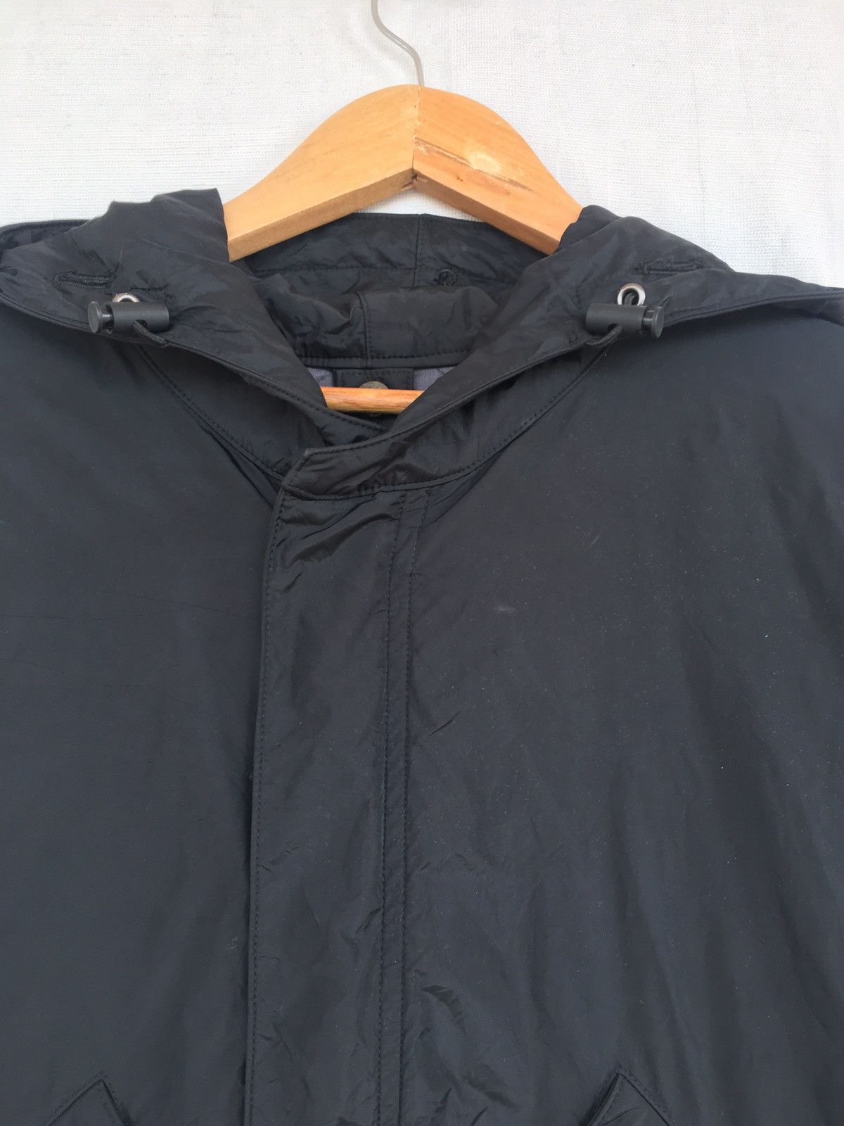 Japanese Brand black parka Size US L / EU 52-54 / 3 - 2 Thumbnail