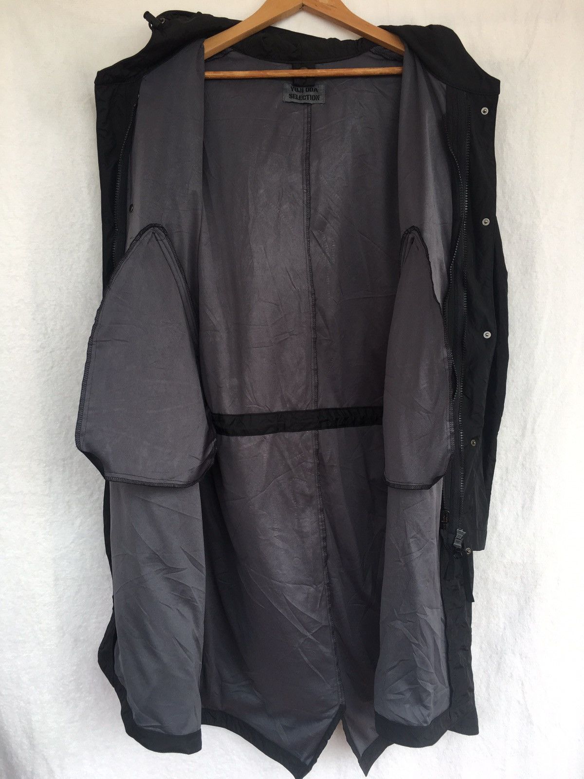 Japanese Brand black parka Size US L / EU 52-54 / 3 - 13 Thumbnail