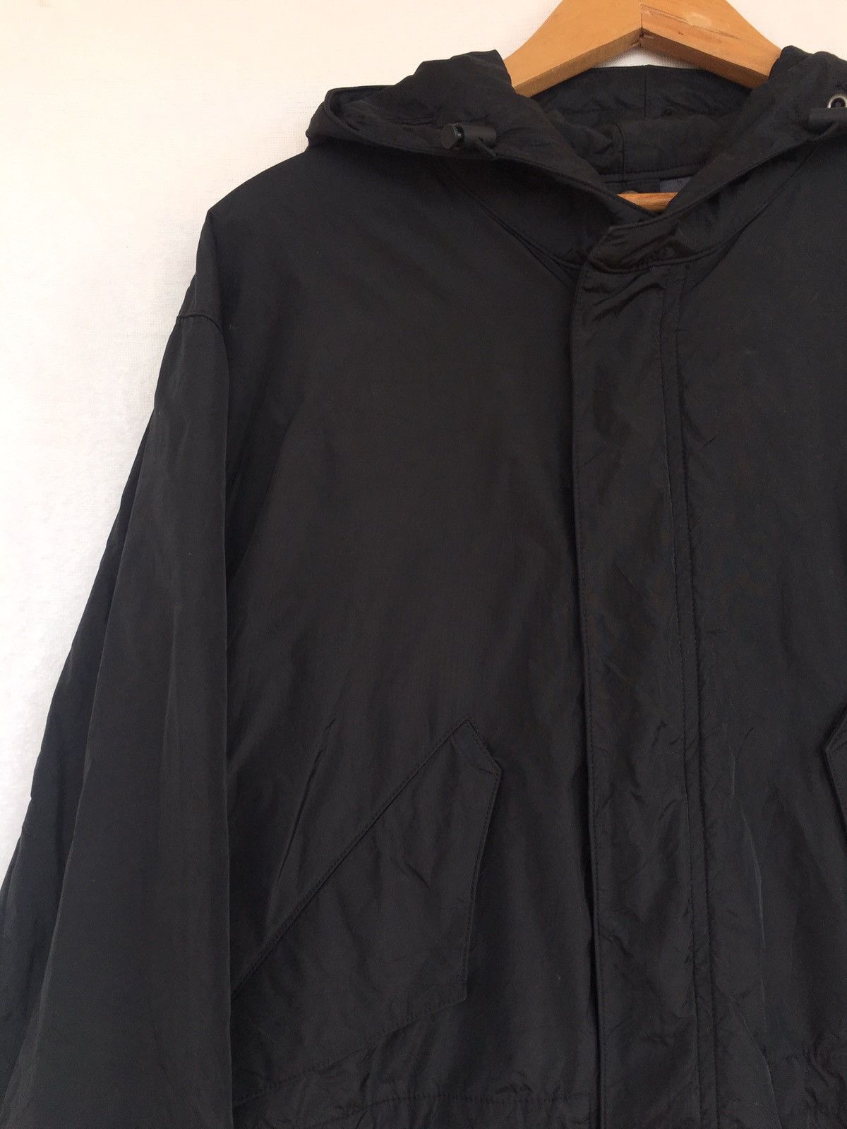 Japanese Brand black parka Size US L / EU 52-54 / 3 - 5 Thumbnail