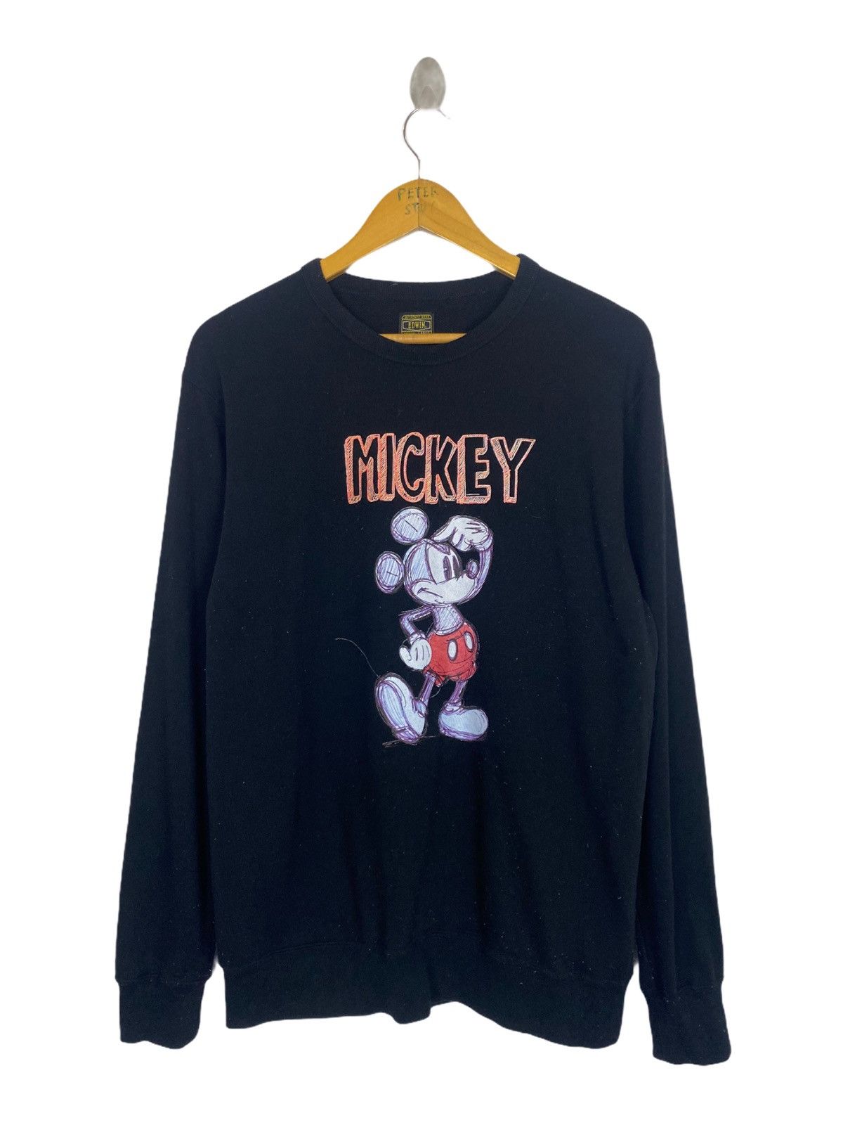 Disney × Edwin × Mickey Mouse EDWIN x MICKEY MOUSE SWEATSHIRT Size US L / EU 52-54 / 3 - 1 Thumbnail