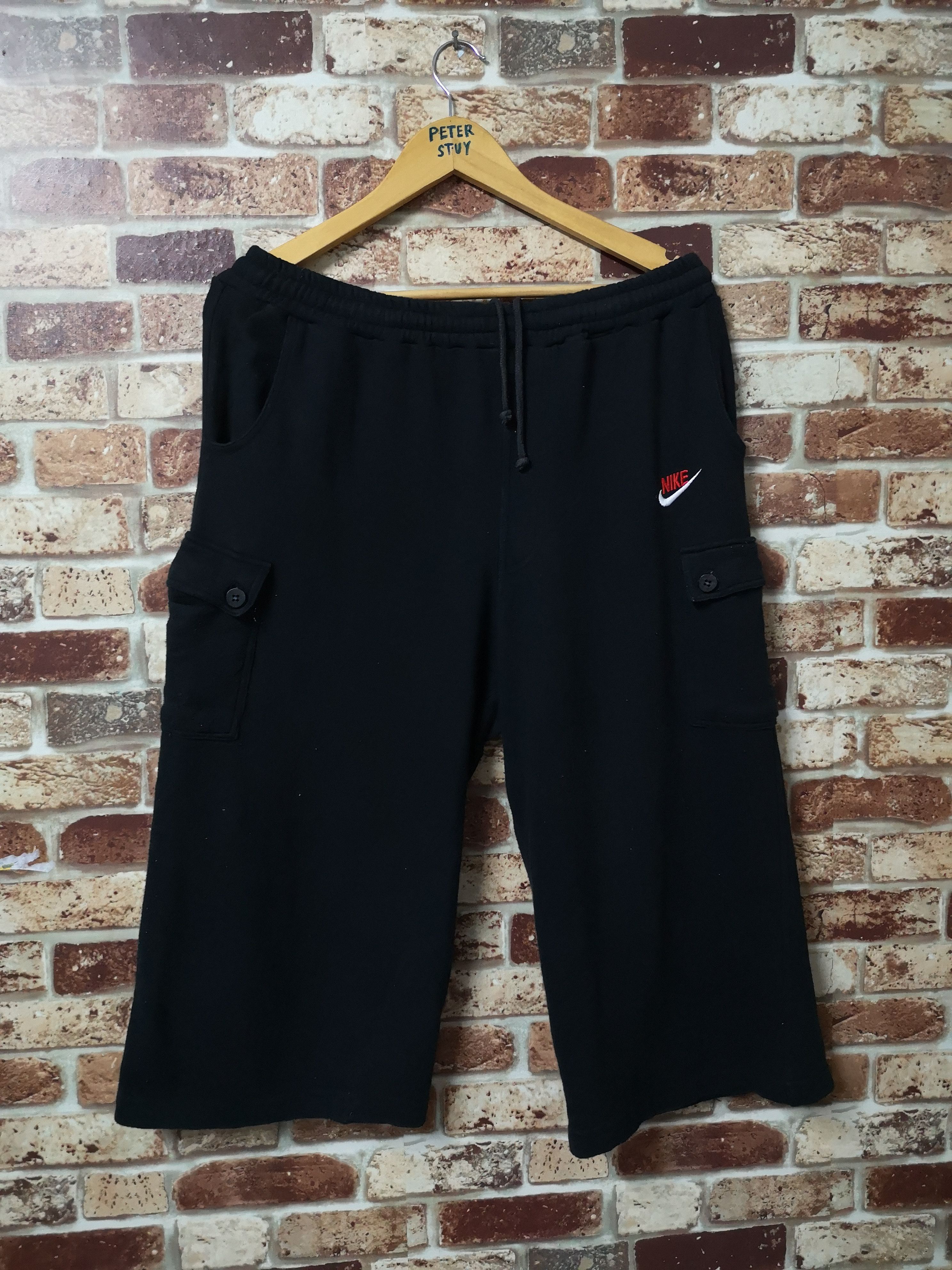 Nike × Vintage 🔥RARE🔥Vintage Nike Short Pants Multi Pocket Like Cargo Size US 33 - 1 Thumbnail