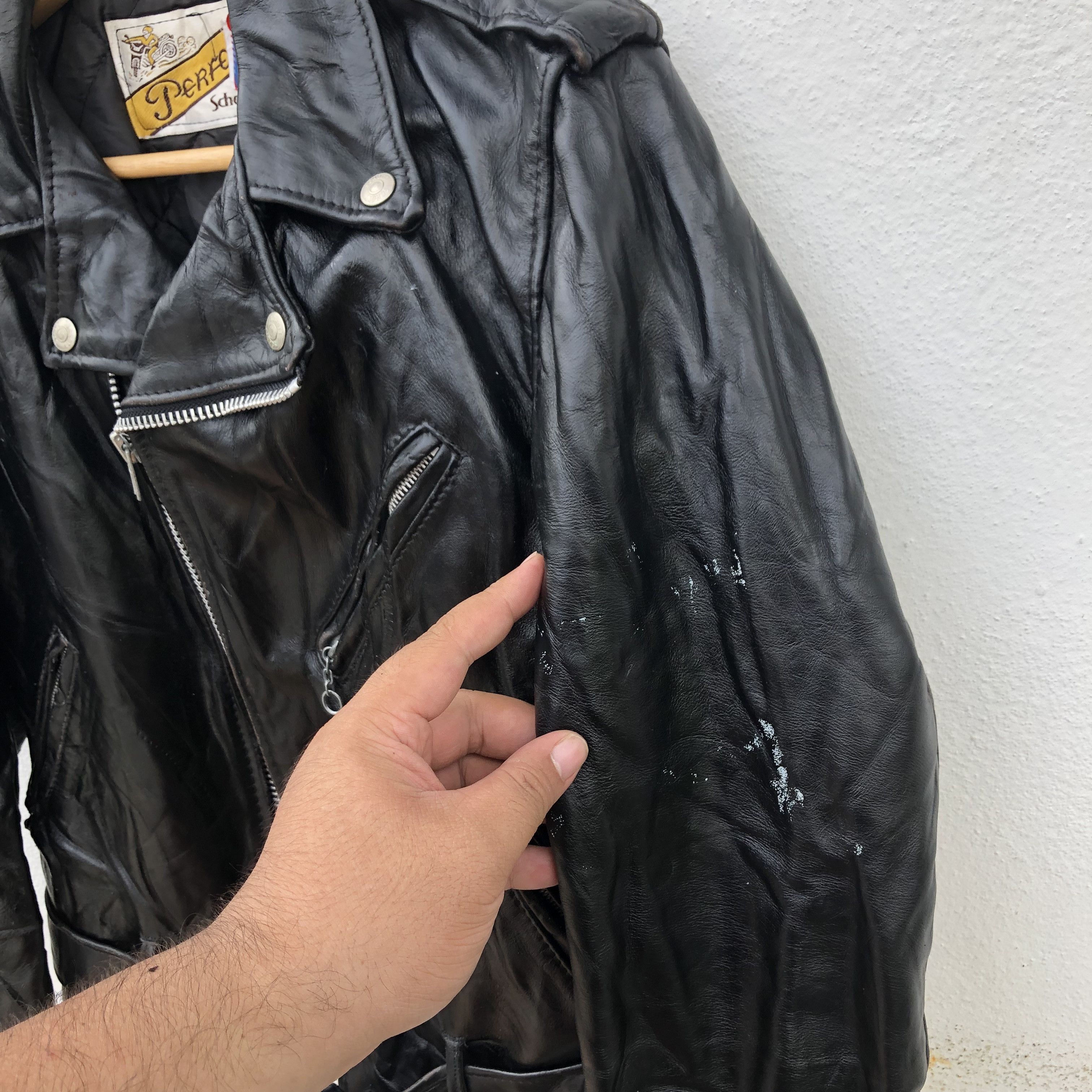 Schott 🔥SCHOTT PERFECTO 618 N.Y.C Bikers Leather Jacket Size US M / EU 48-50 / 2 - 5 Thumbnail