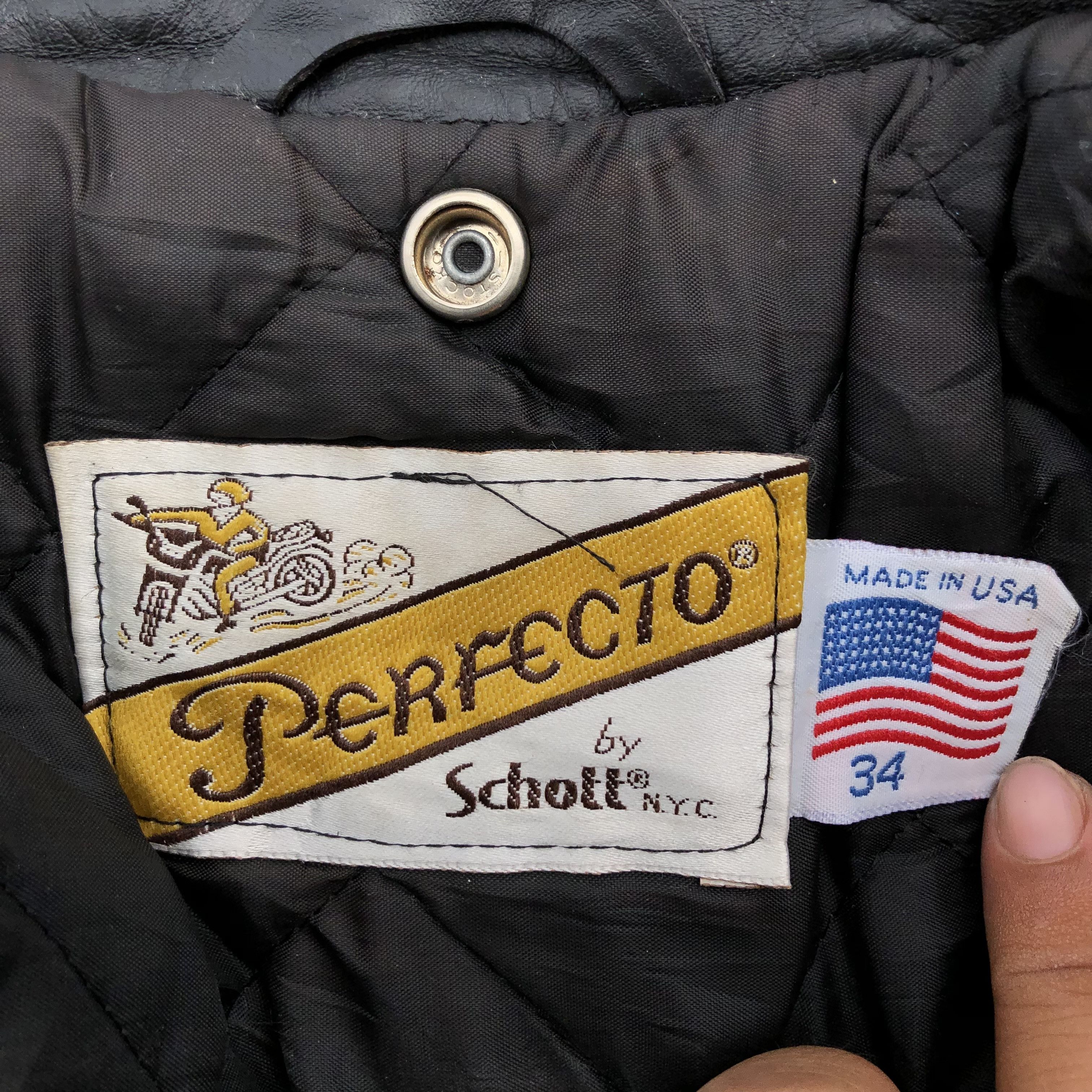 Schott 🔥SCHOTT PERFECTO 618 N.Y.C Bikers Leather Jacket Size US M / EU 48-50 / 2 - 16 Thumbnail