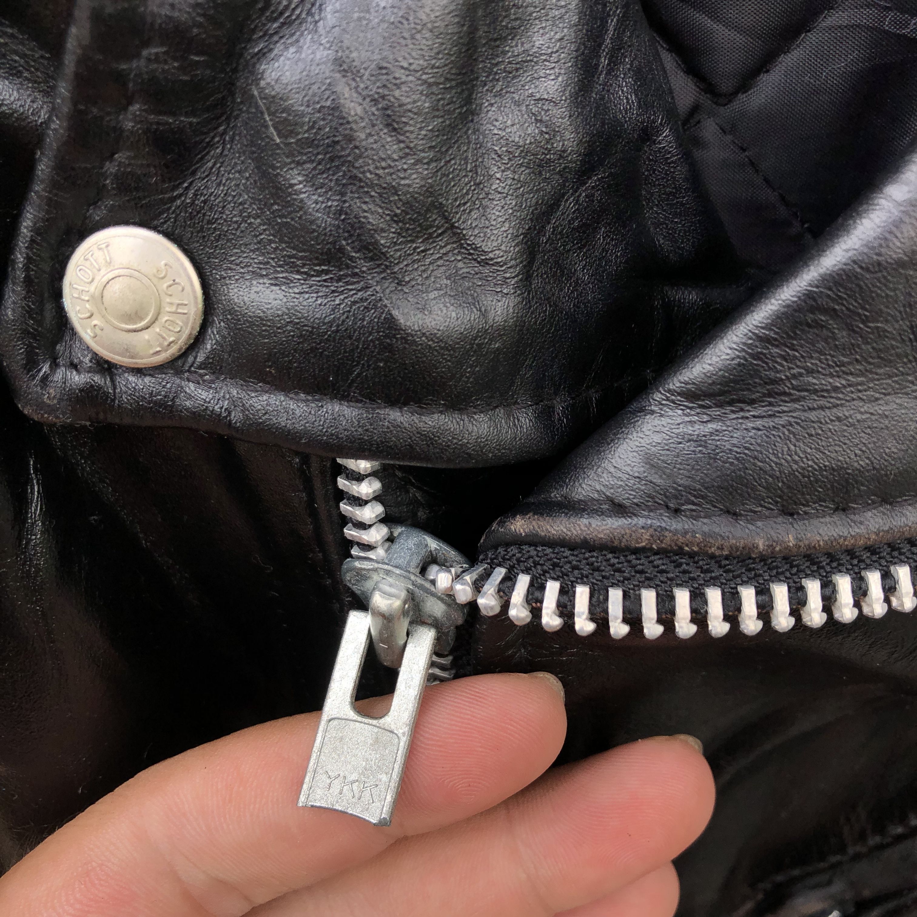 Schott 🔥SCHOTT PERFECTO 618 N.Y.C Bikers Leather Jacket Size US M / EU 48-50 / 2 - 15 Thumbnail