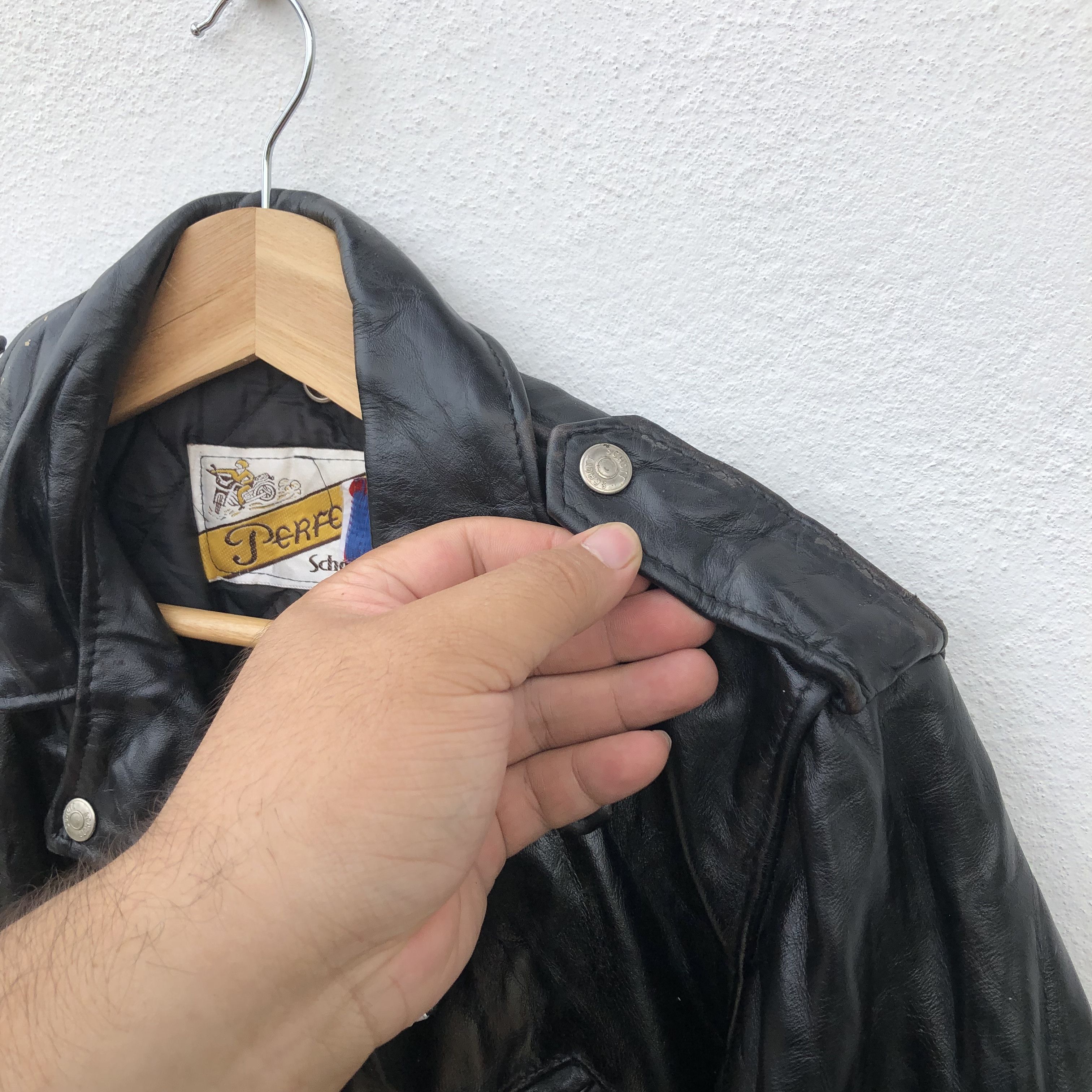 Schott 🔥SCHOTT PERFECTO 618 N.Y.C Bikers Leather Jacket Size US M / EU 48-50 / 2 - 11 Thumbnail