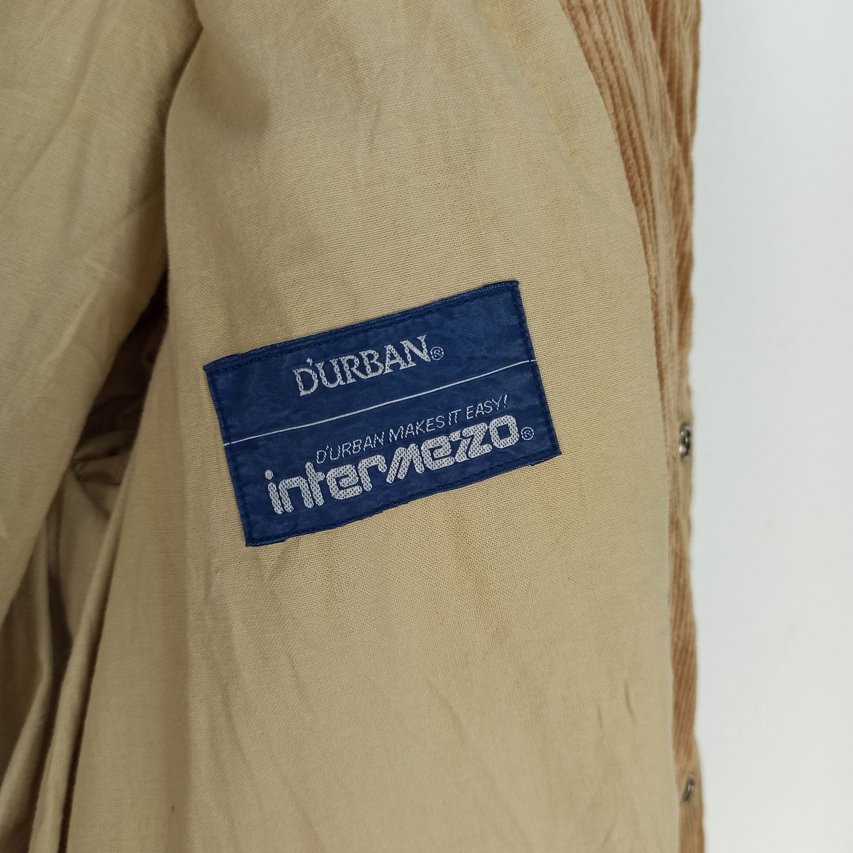Japanese Brand Rare🔥 D'URBAN INTER MEZZO Corduroy Patchwork Jacket Size US M / EU 48-50 / 2 - 8 Thumbnail