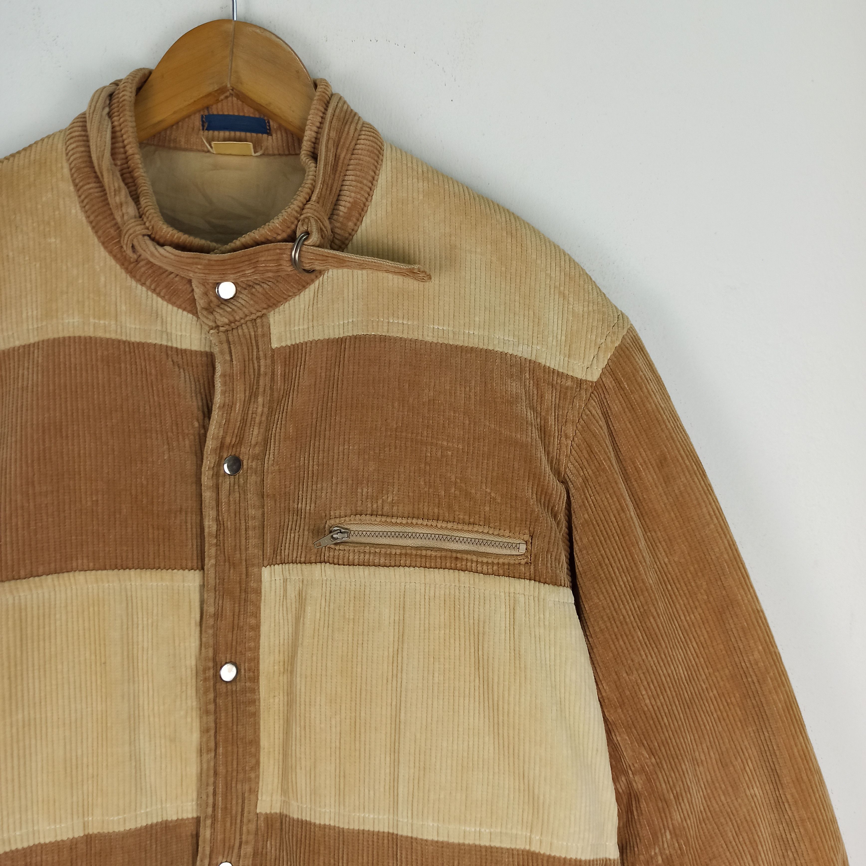 Japanese Brand Rare🔥 D'URBAN INTER MEZZO Corduroy Patchwork Jacket Size US M / EU 48-50 / 2 - 3 Thumbnail