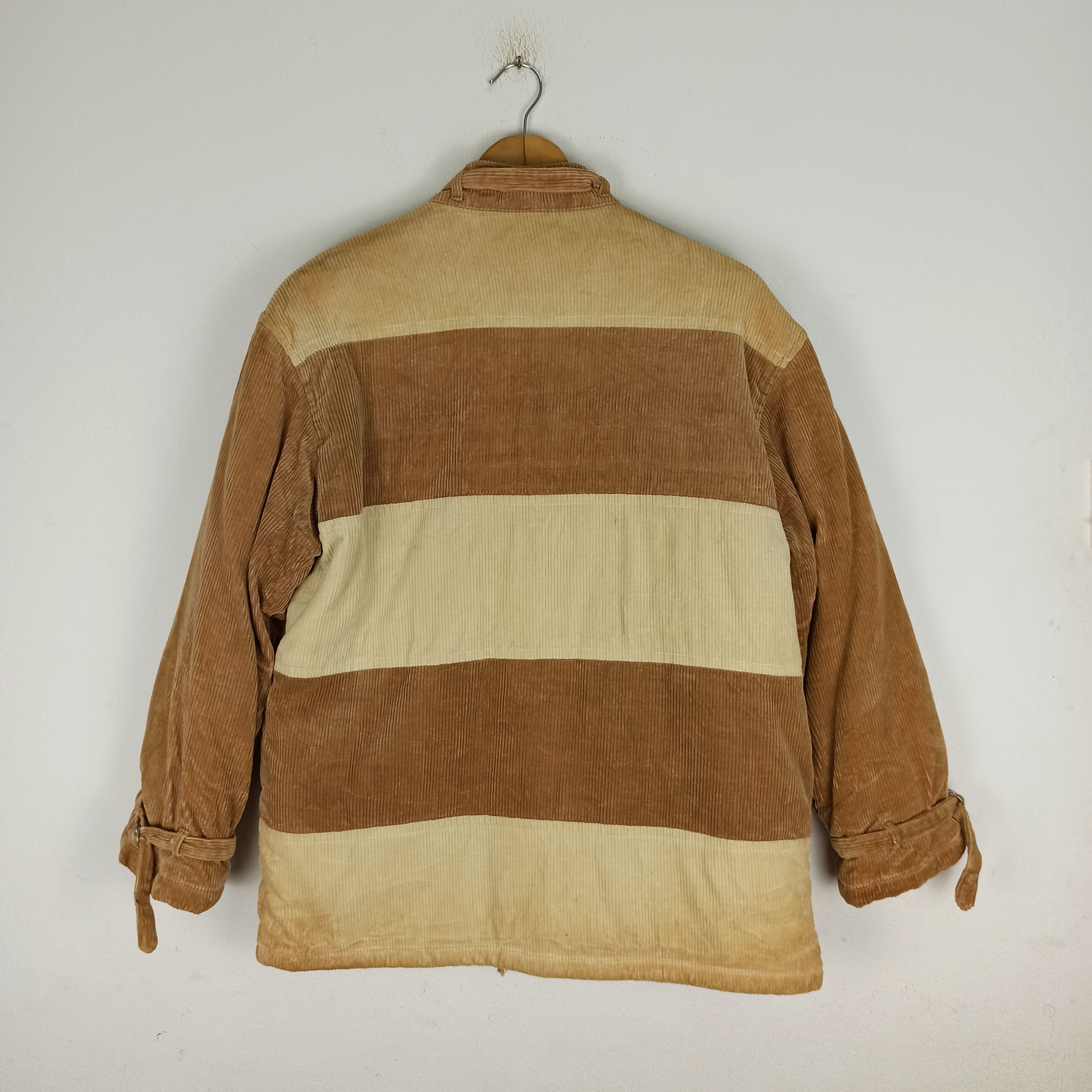 Japanese Brand Rare🔥 D'URBAN INTER MEZZO Corduroy Patchwork Jacket Size US M / EU 48-50 / 2 - 6 Thumbnail