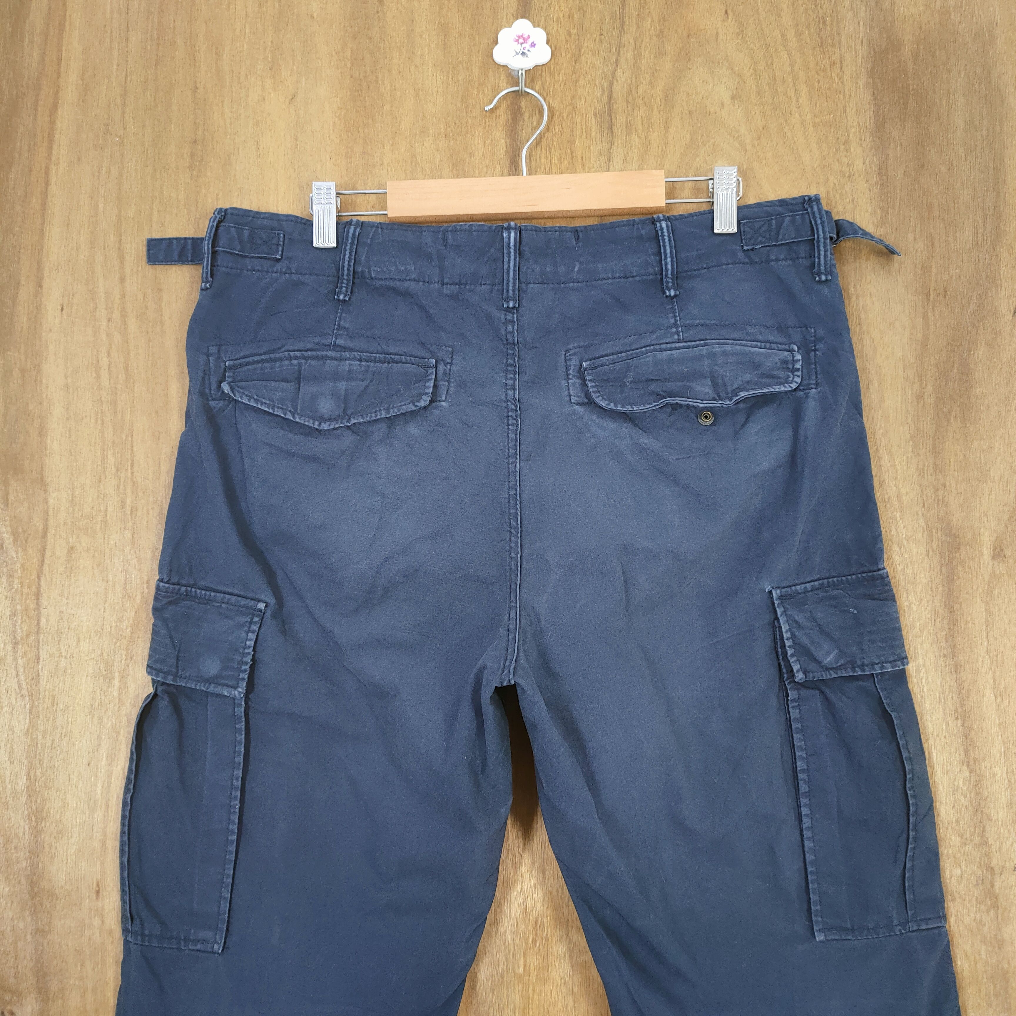 Japanese Brand LOGG FADED CARGO PANTS Size US 34 / EU 50 - 10 Thumbnail