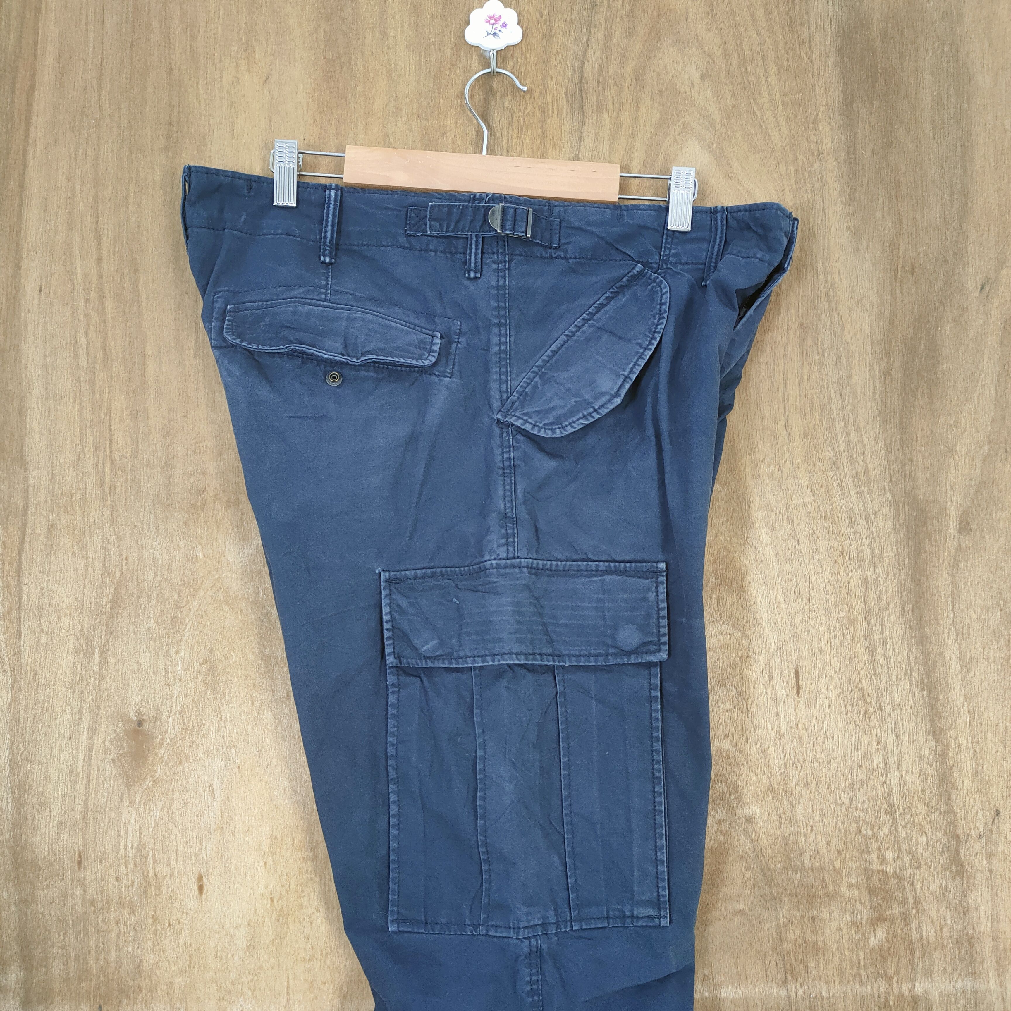 Japanese Brand LOGG FADED CARGO PANTS Size US 34 / EU 50 - 16 Thumbnail