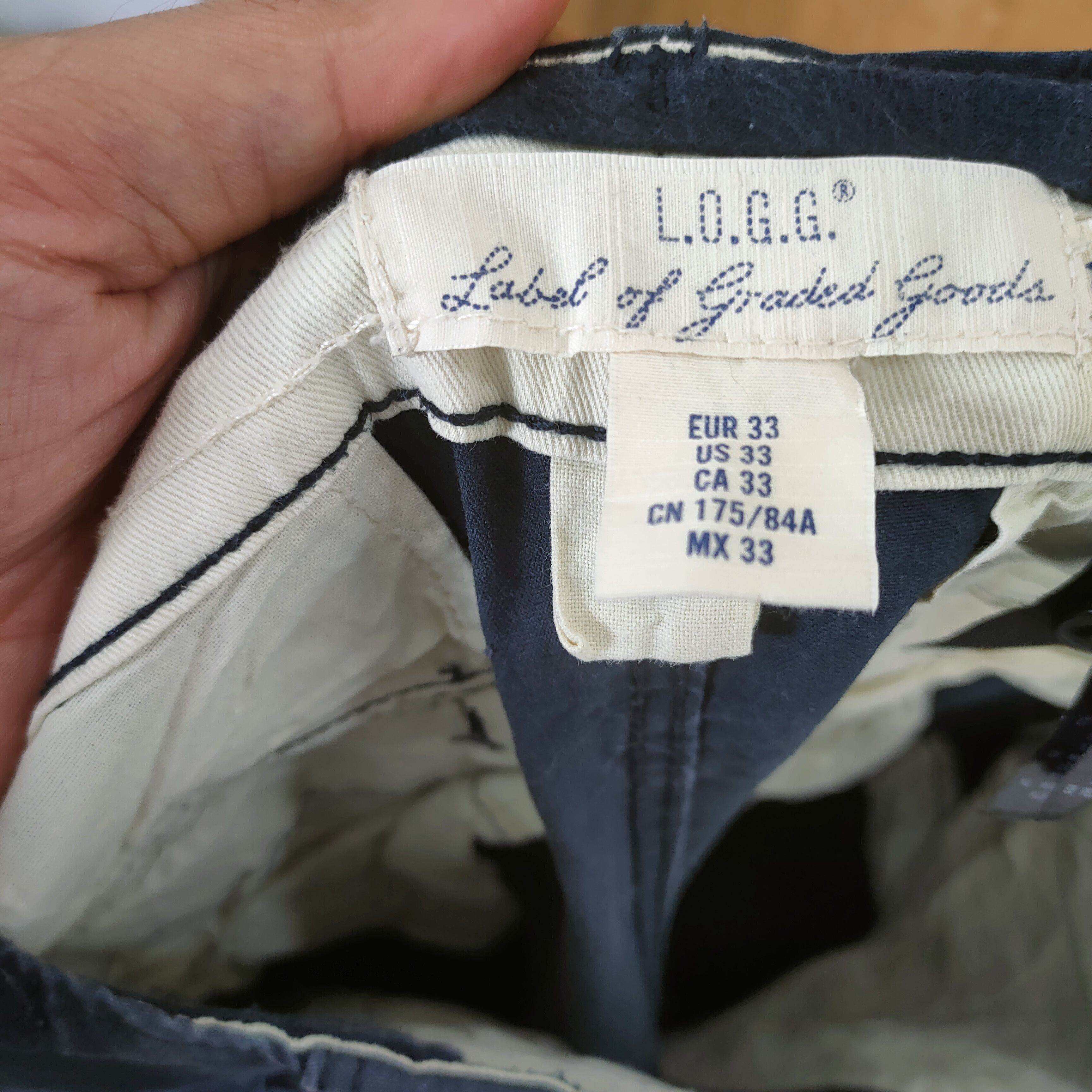 Japanese Brand LOGG FADED CARGO PANTS Size US 34 / EU 50 - 14 Thumbnail