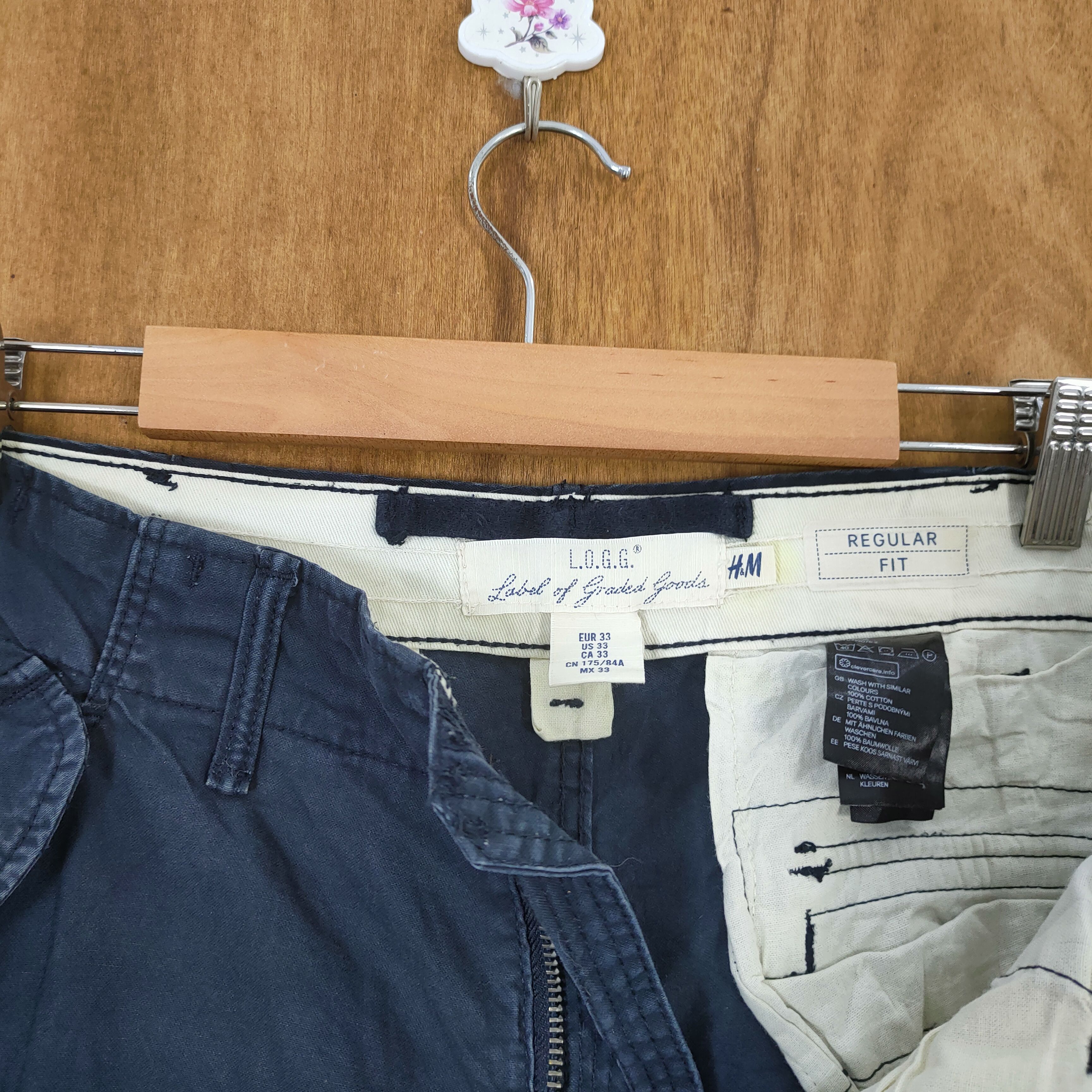 Japanese Brand LOGG FADED CARGO PANTS Size US 34 / EU 50 - 13 Thumbnail