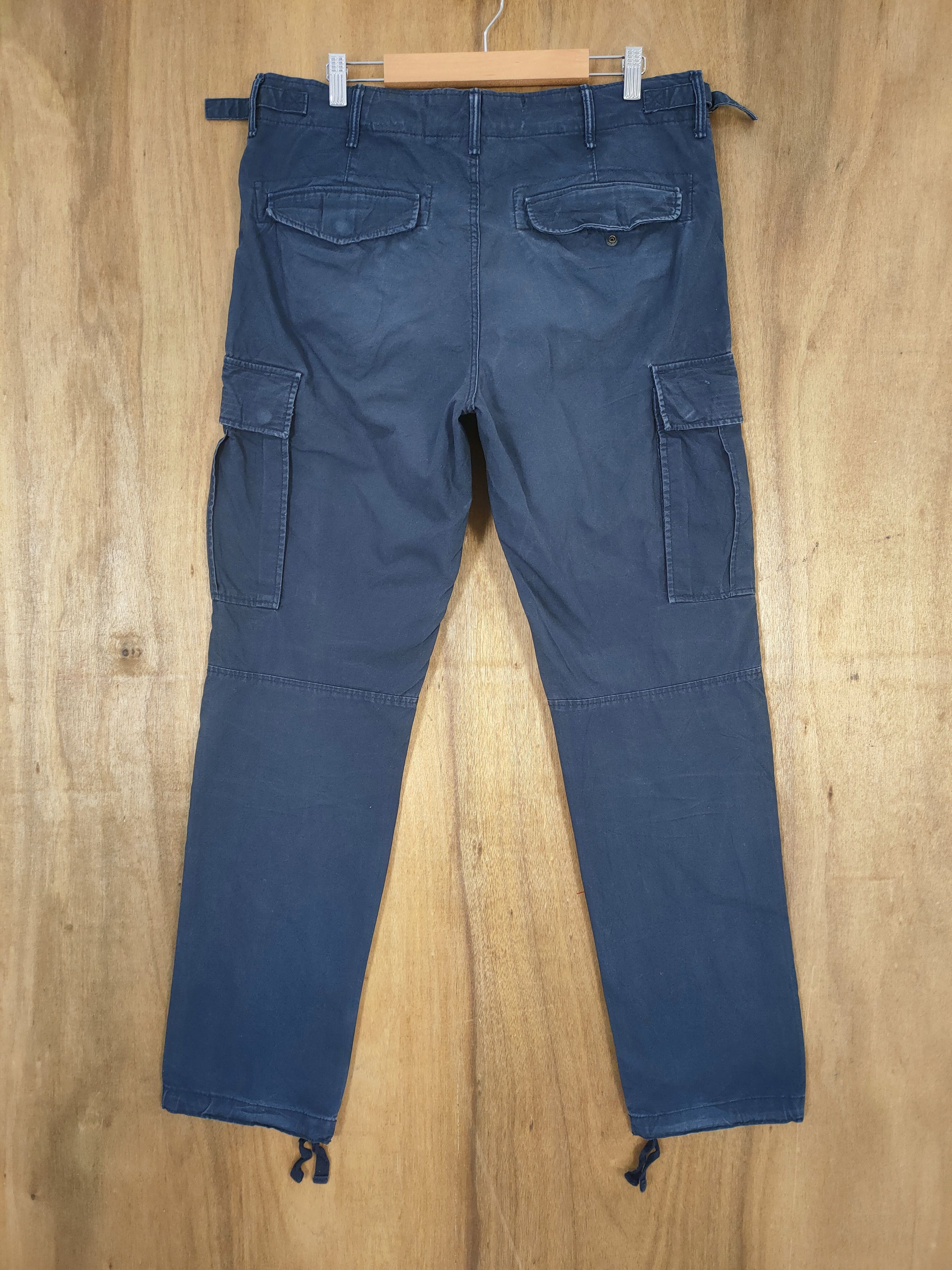 Japanese Brand LOGG FADED CARGO PANTS Size US 34 / EU 50 - 9 Thumbnail