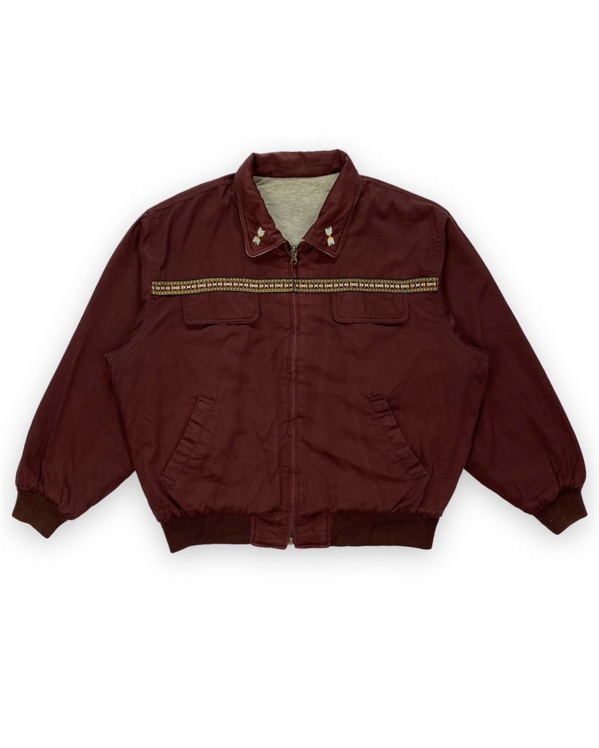 Native Vintage Neo Blood Tokyo Embroidered Reversible Jacket Size US L / EU 52-54 / 3 - 2 Thumbnail