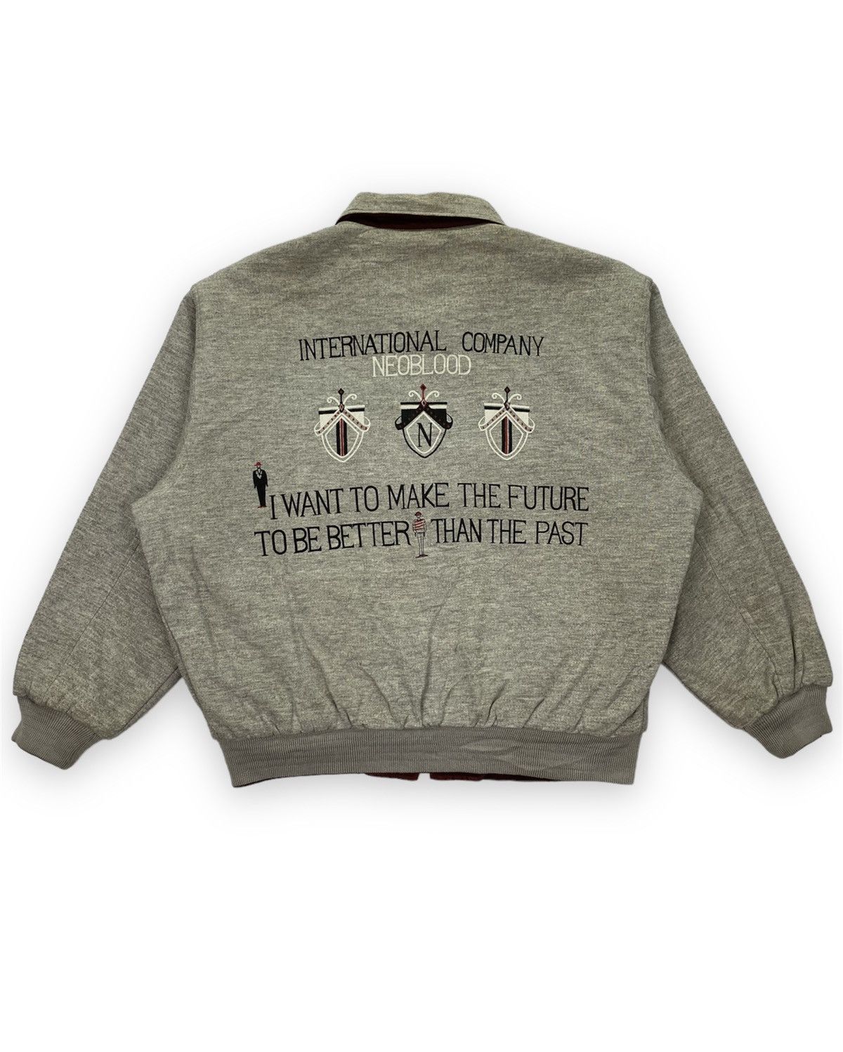 Native Vintage Neo Blood Tokyo Embroidered Reversible Jacket Size US L / EU 52-54 / 3 - 3 Thumbnail