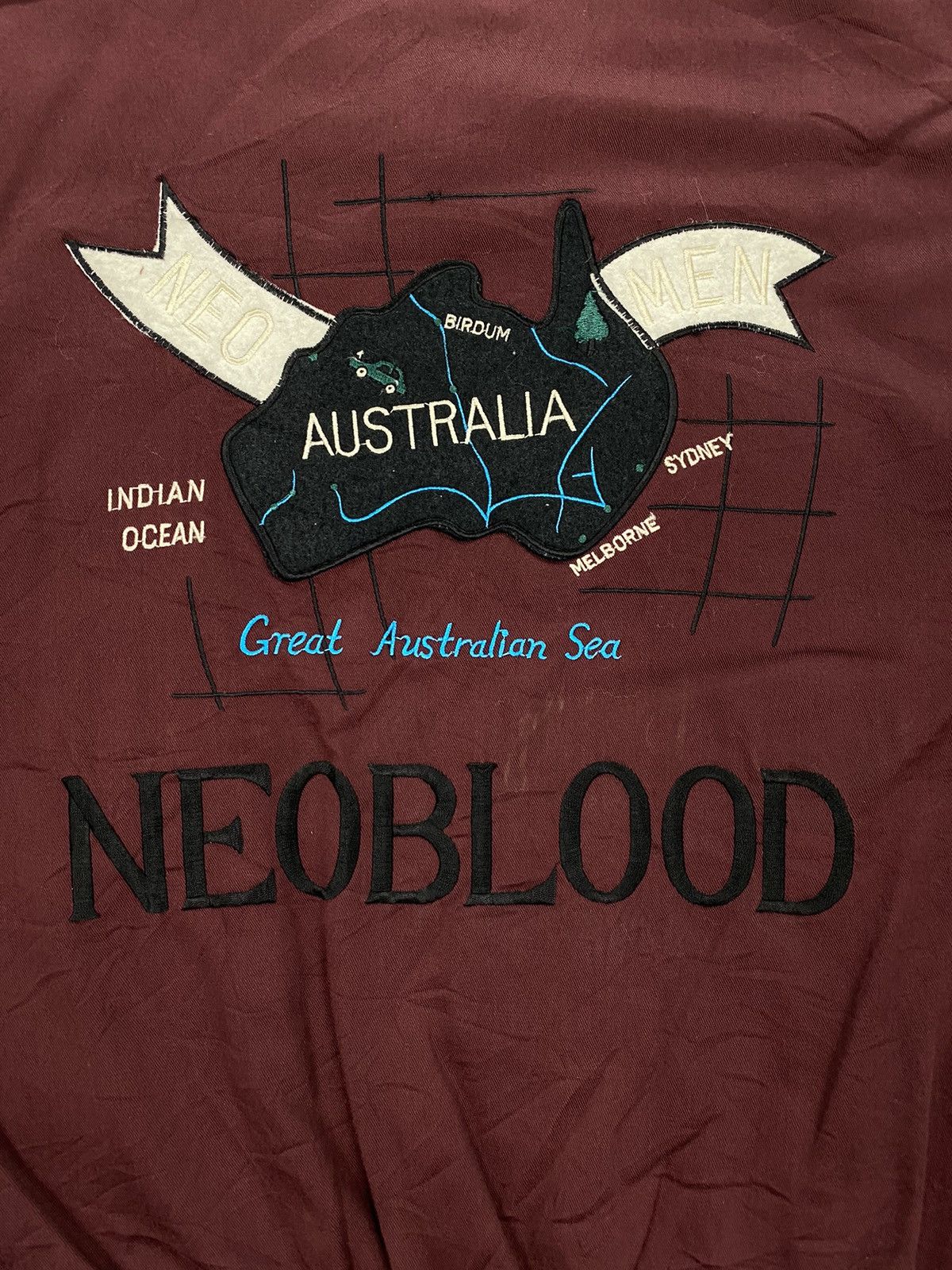 Native Vintage Neo Blood Tokyo Embroidered Reversible Jacket Size US L / EU 52-54 / 3 - 13 Thumbnail