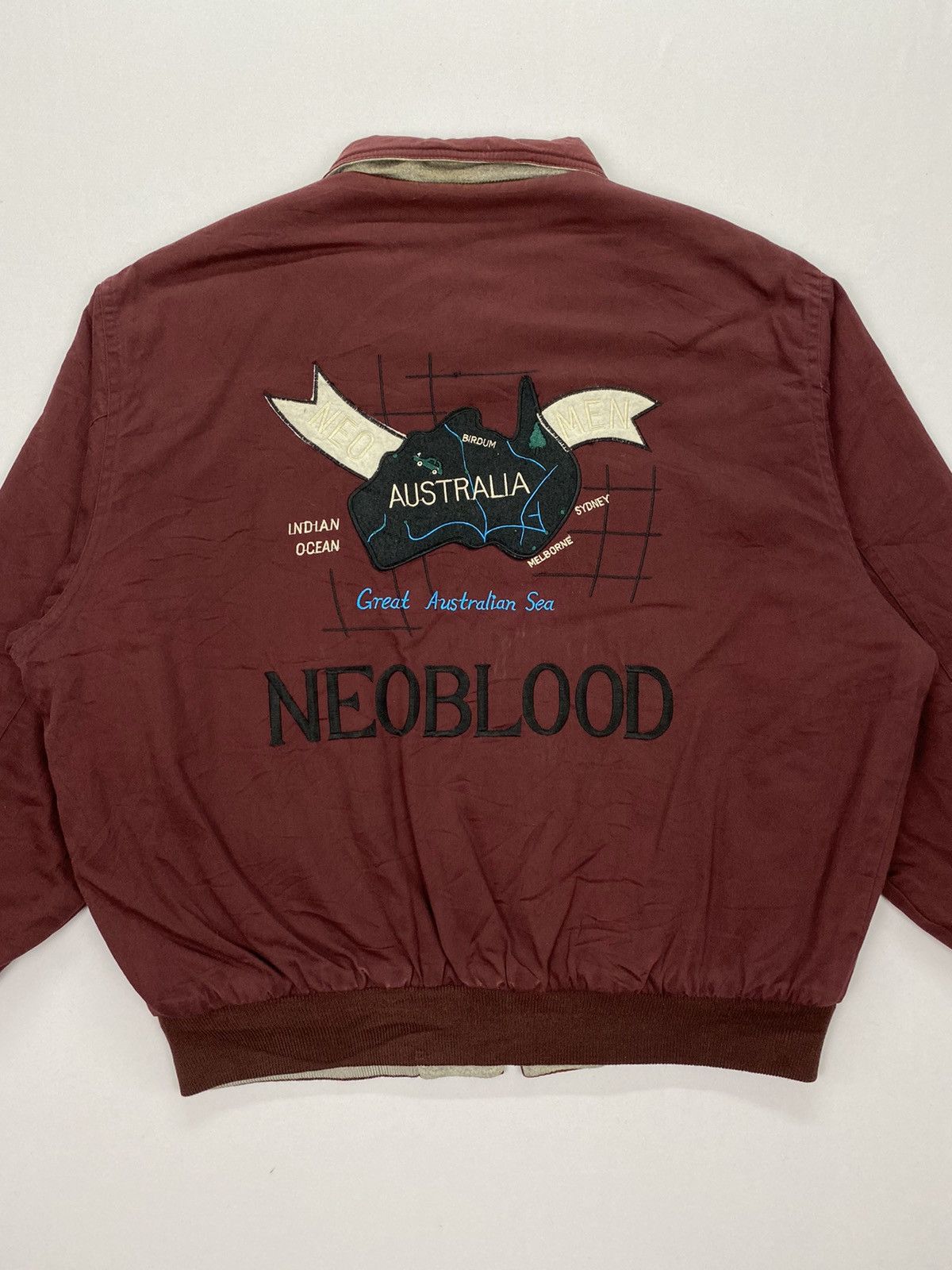 Native Vintage Neo Blood Tokyo Embroidered Reversible Jacket Size US L / EU 52-54 / 3 - 5 Thumbnail