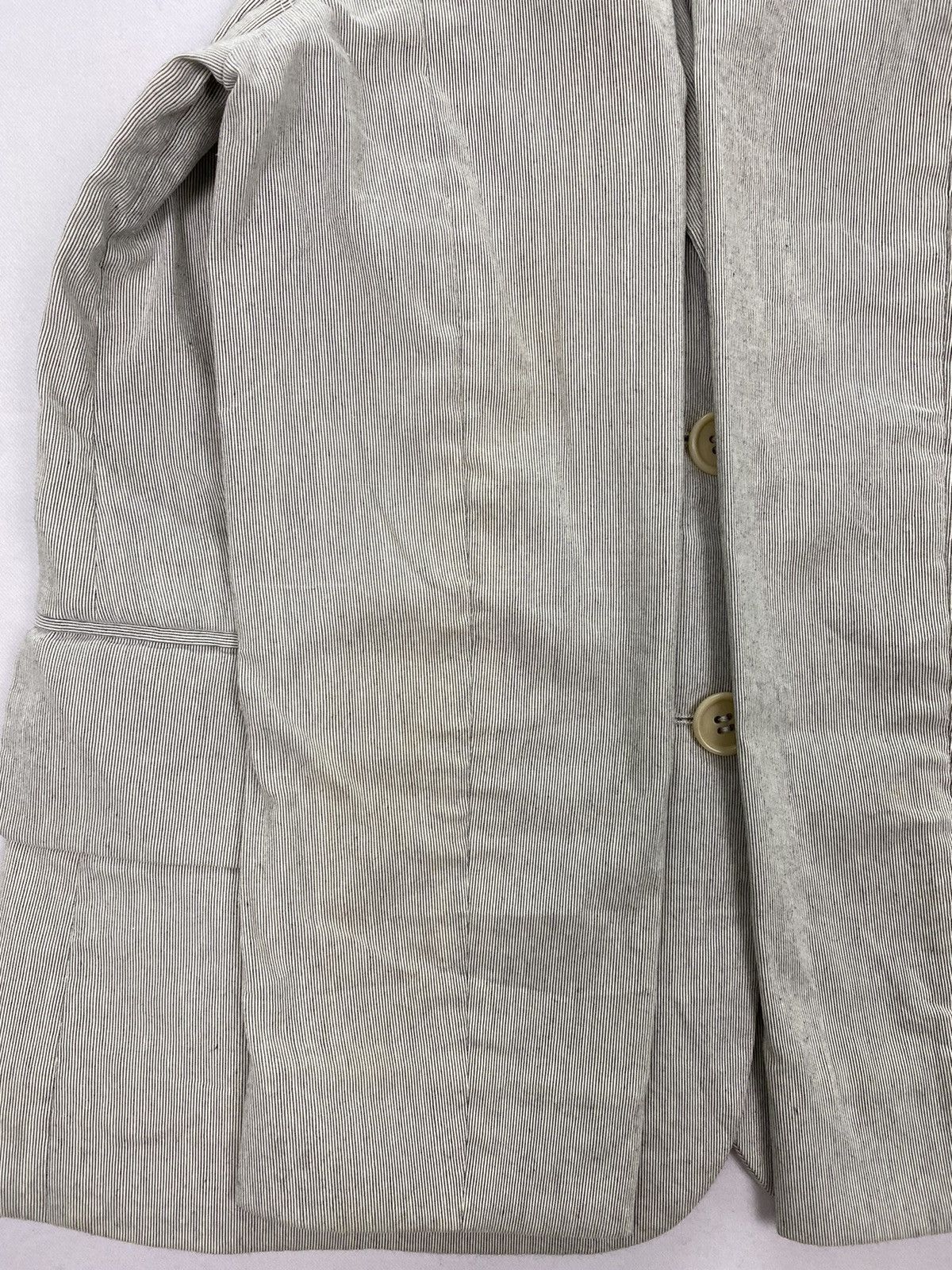 Helmut Lang Helmut Lang Pinstripes Coat Size S / US 4 / IT 40 - 14 Thumbnail