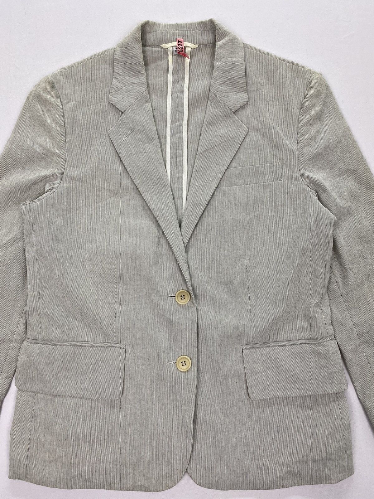 Helmut Lang Helmut Lang Pinstripes Coat Size S / US 4 / IT 40 - 3 Thumbnail