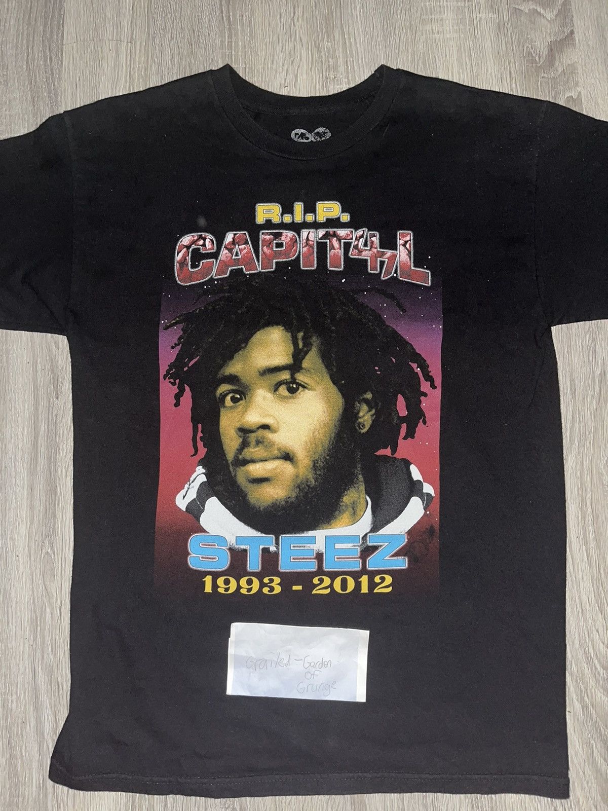 Image of Capital Steez Pro Era Memorial T-Shirt in Black, Men's (Size Medium)
