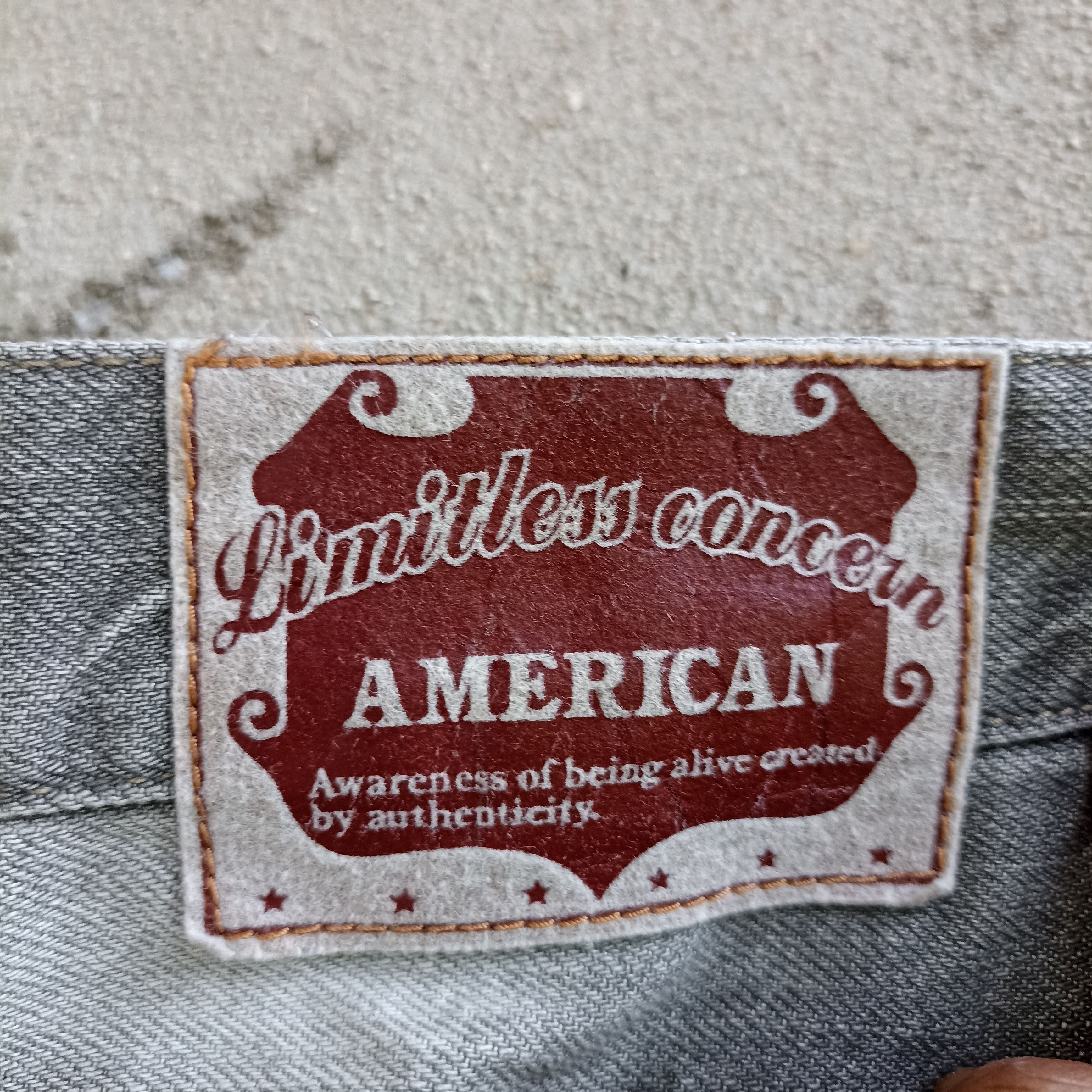 Japanese Brand Faded Amore Pure Black Jeans Pant Size US 37 - 12 Thumbnail