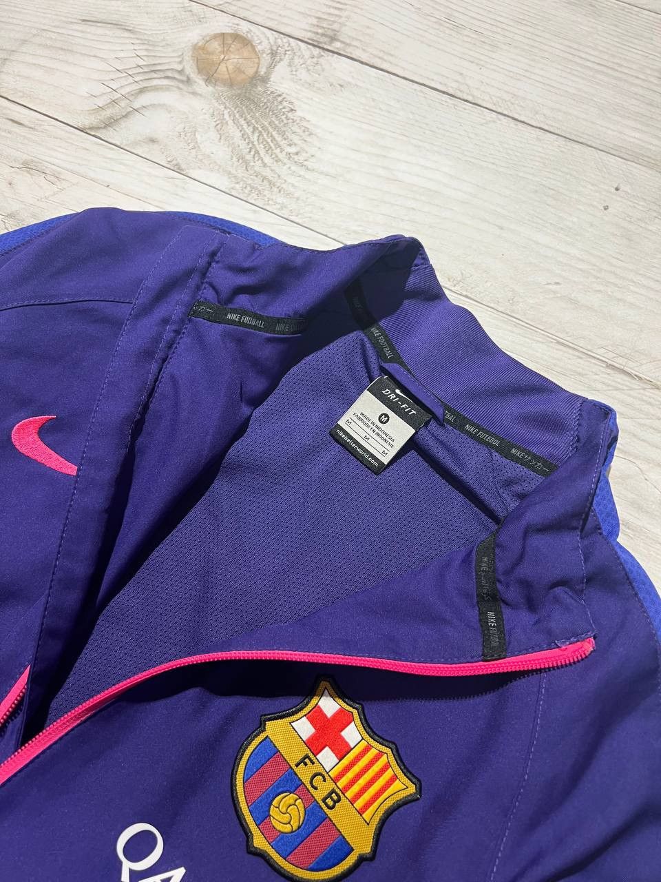 Nike Nike Barcelona 2014 2015 Training Track Jacket Soccer Size US M / EU 48-50 / 2 - 3 Thumbnail