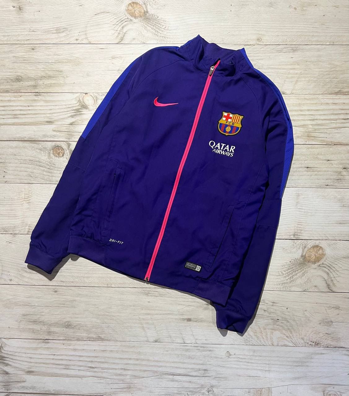 Nike Nike Barcelona 2014 2015 Training Track Jacket Soccer Size US M / EU 48-50 / 2 - 1 Thumbnail