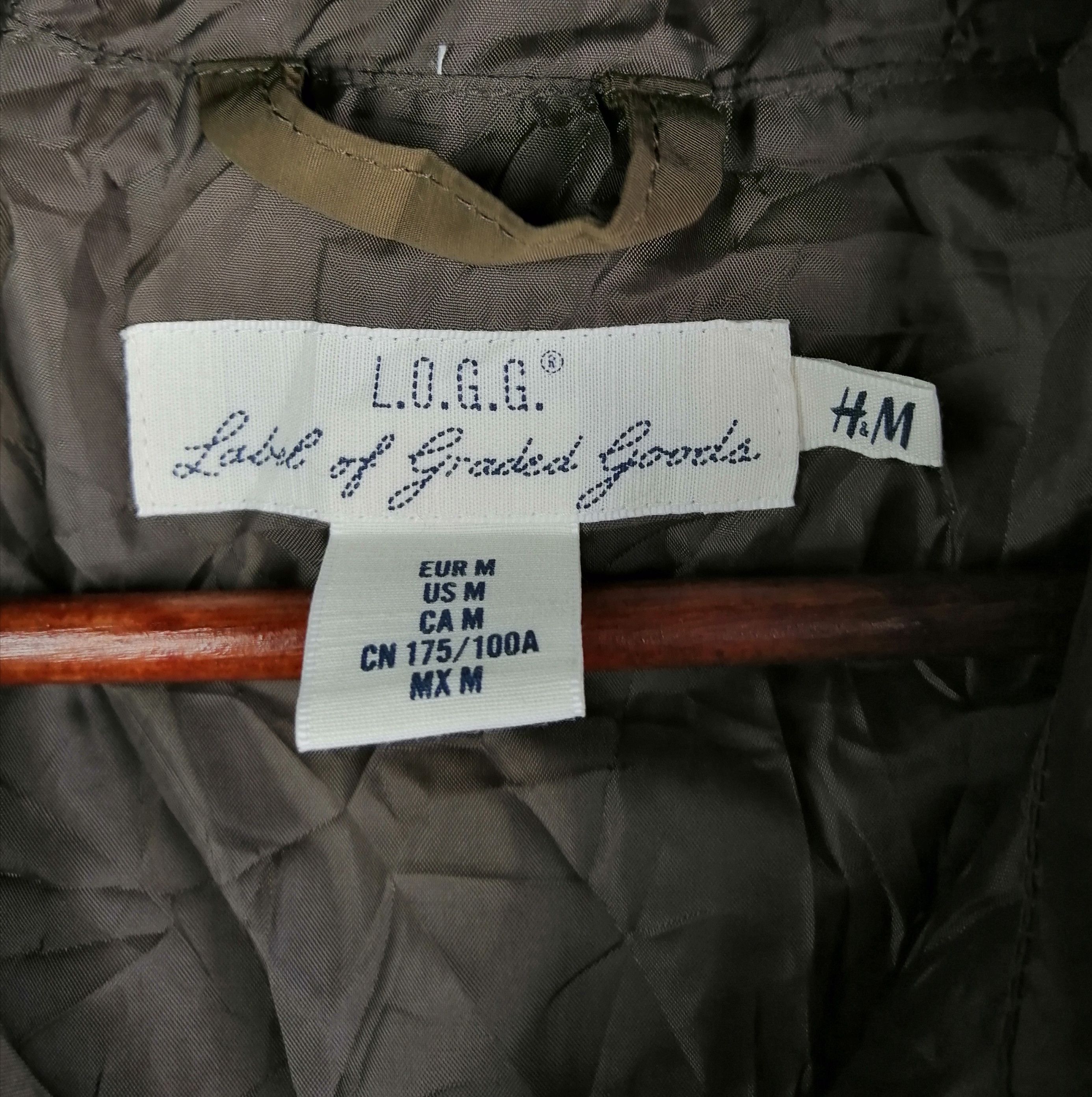 L.O.G.G. Puffer Label Of Graded Goods Size US M / EU 48-50 / 2 - 7 Thumbnail